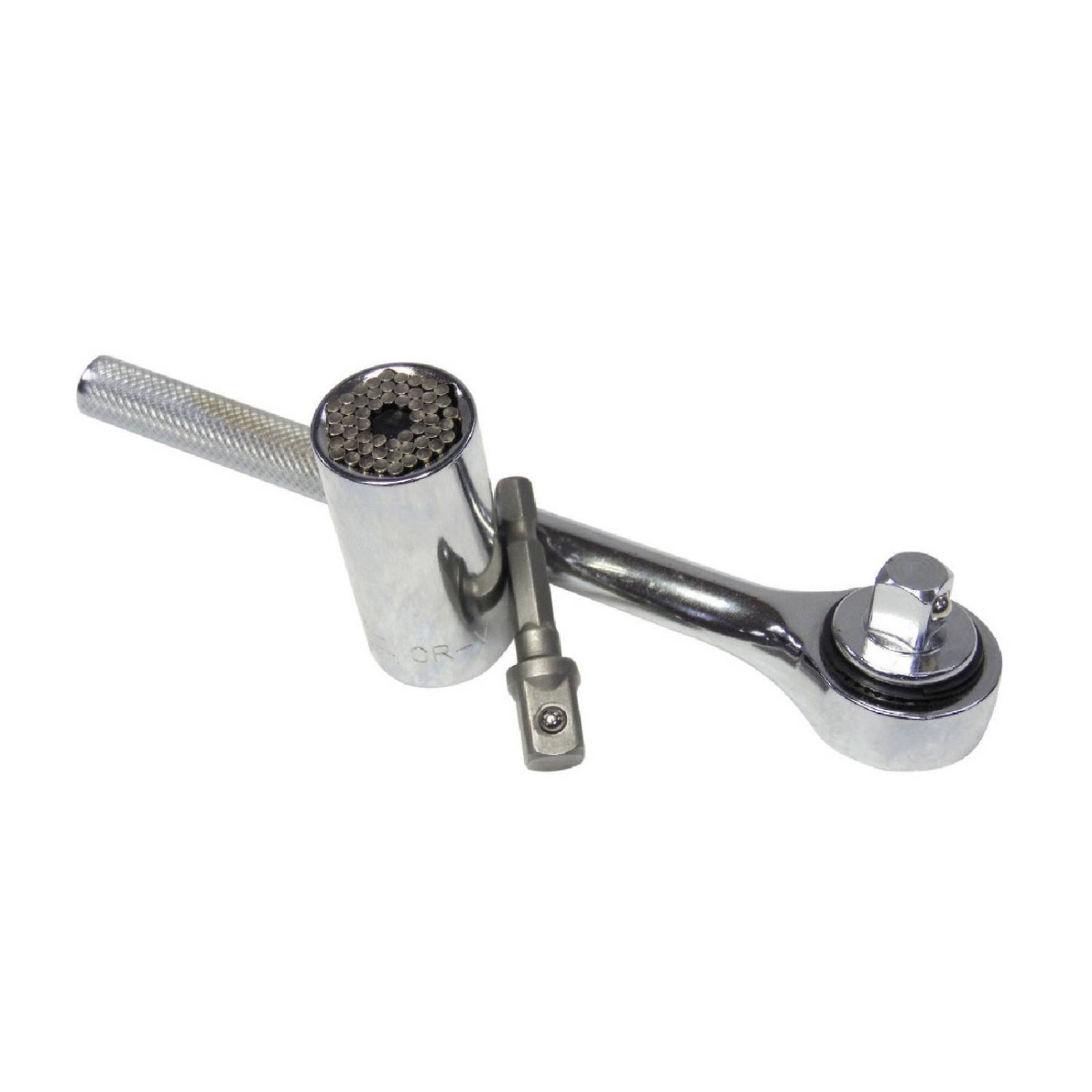 Dado Universal Herramienta Matraca Hexagonal 1/4-3/4in 3 Pzs