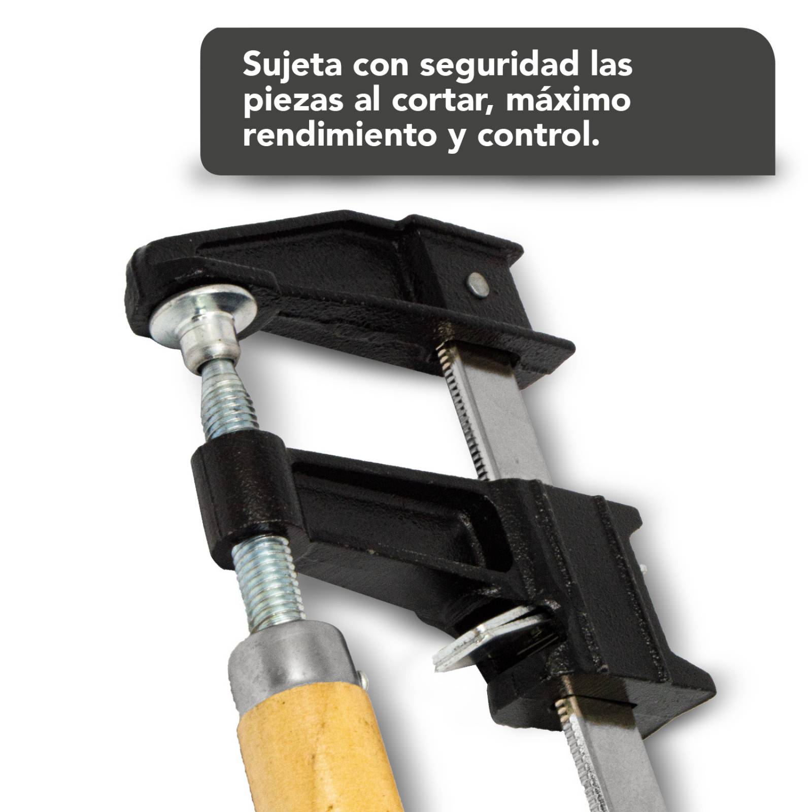 Prensa Sargento Tipo F Para Carpinteria Madera 6in Acero