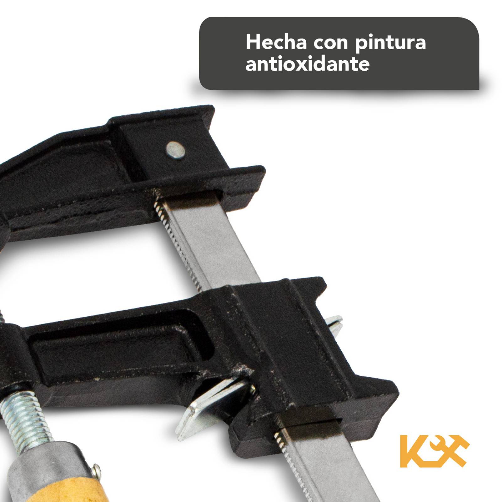 Prensa Sargento Tipo F Para Carpinteria Madera 6in Acero