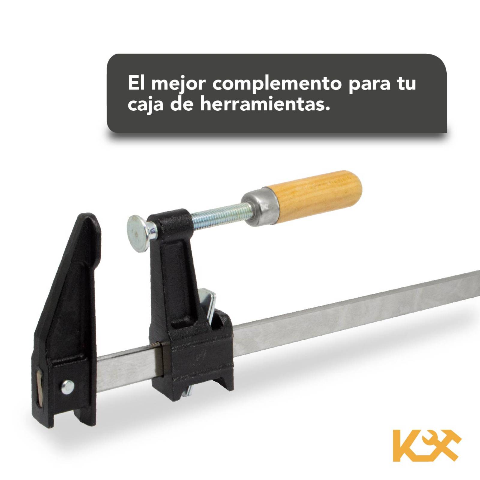 Prensa Sargento Para Madera Acero Carpintero De 12 Pulgadas