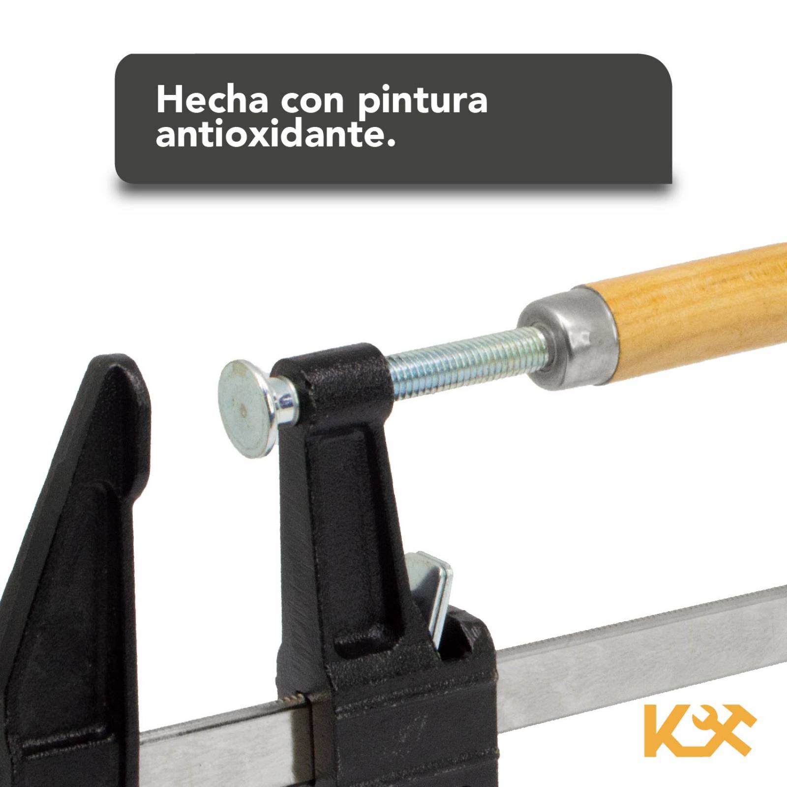 Prensa Sargento Para Madera Acero Carpintero De 12 Pulgadas