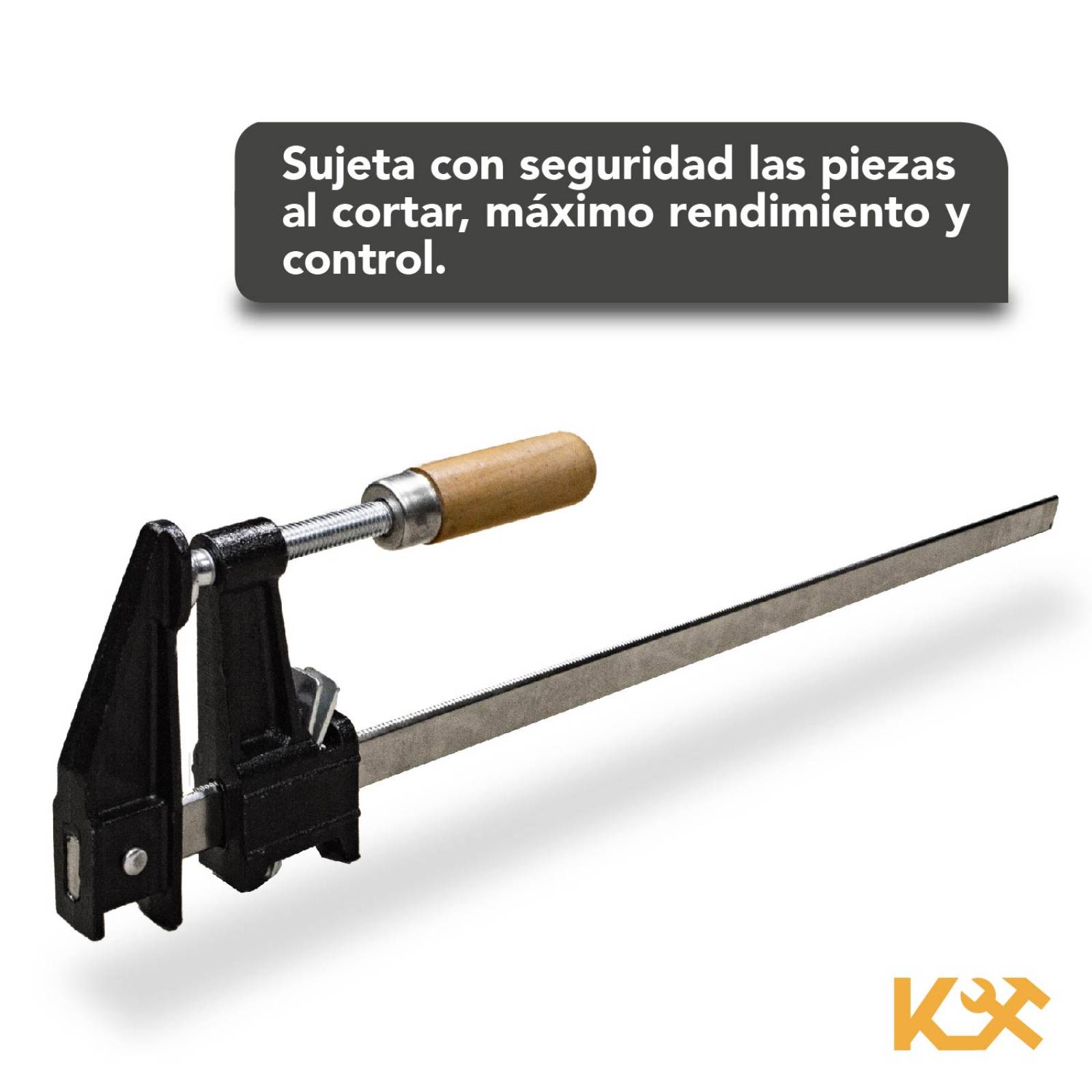 Prensa Sargento Para Madera Carpintero De 18 Pulgadas Y 6 Cm
