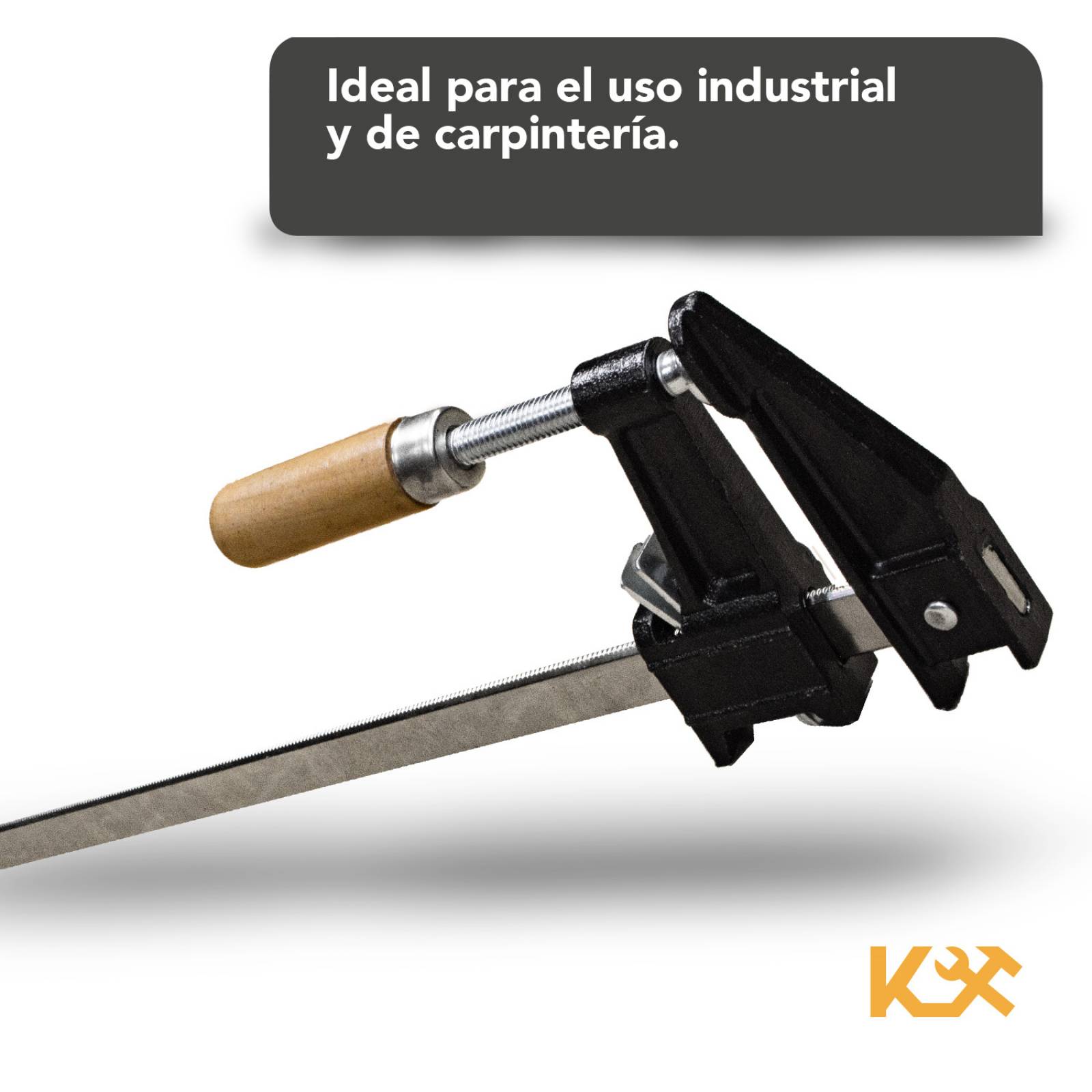 Prensa Sargento Para Madera Carpintero De 24 Pulgadas 6cm