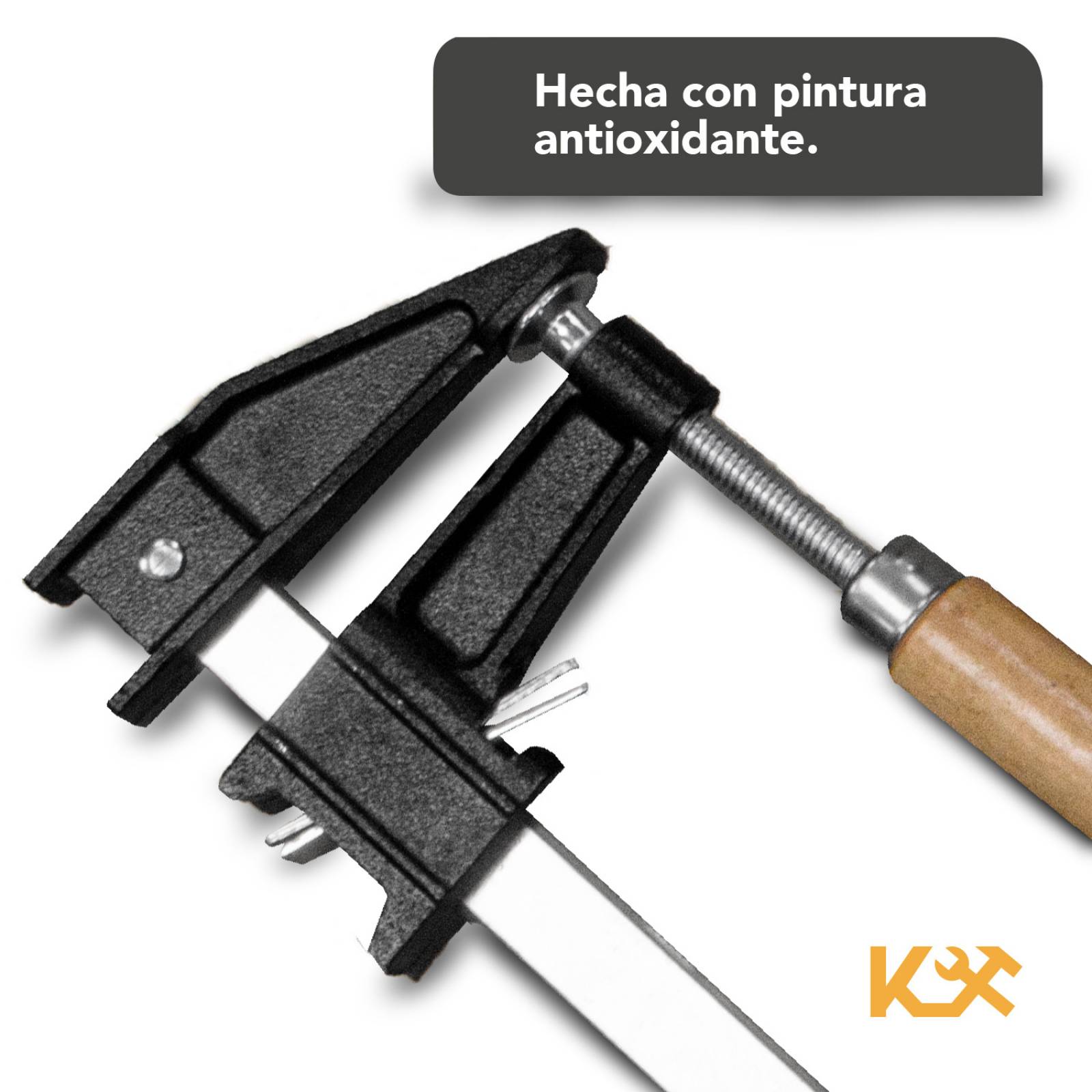 Prensa Sargento Para Madera Carpintero De 24 Pulgadas 6cm