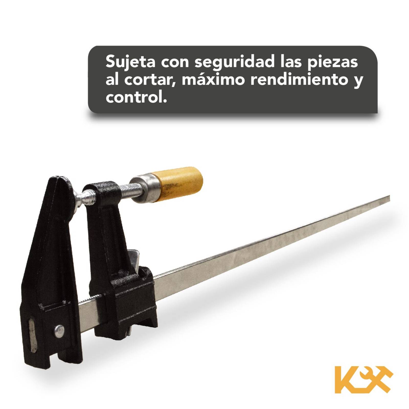 Kit 6 Prensas Sargento De 36in Y 6 Cm Para Madera Carpintero