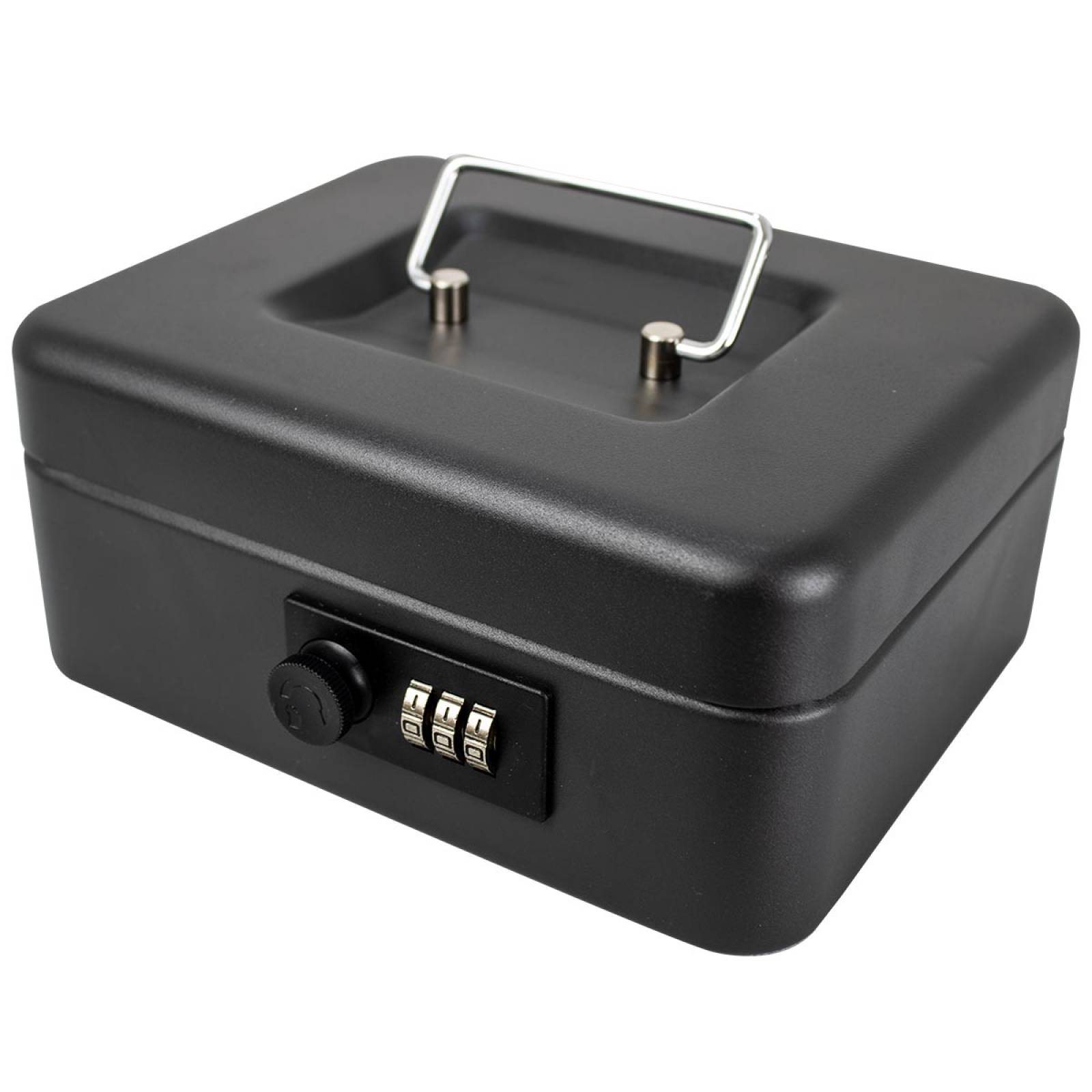 Caja Para Dinero Box Perilla De Combinacion 3 Sepradores