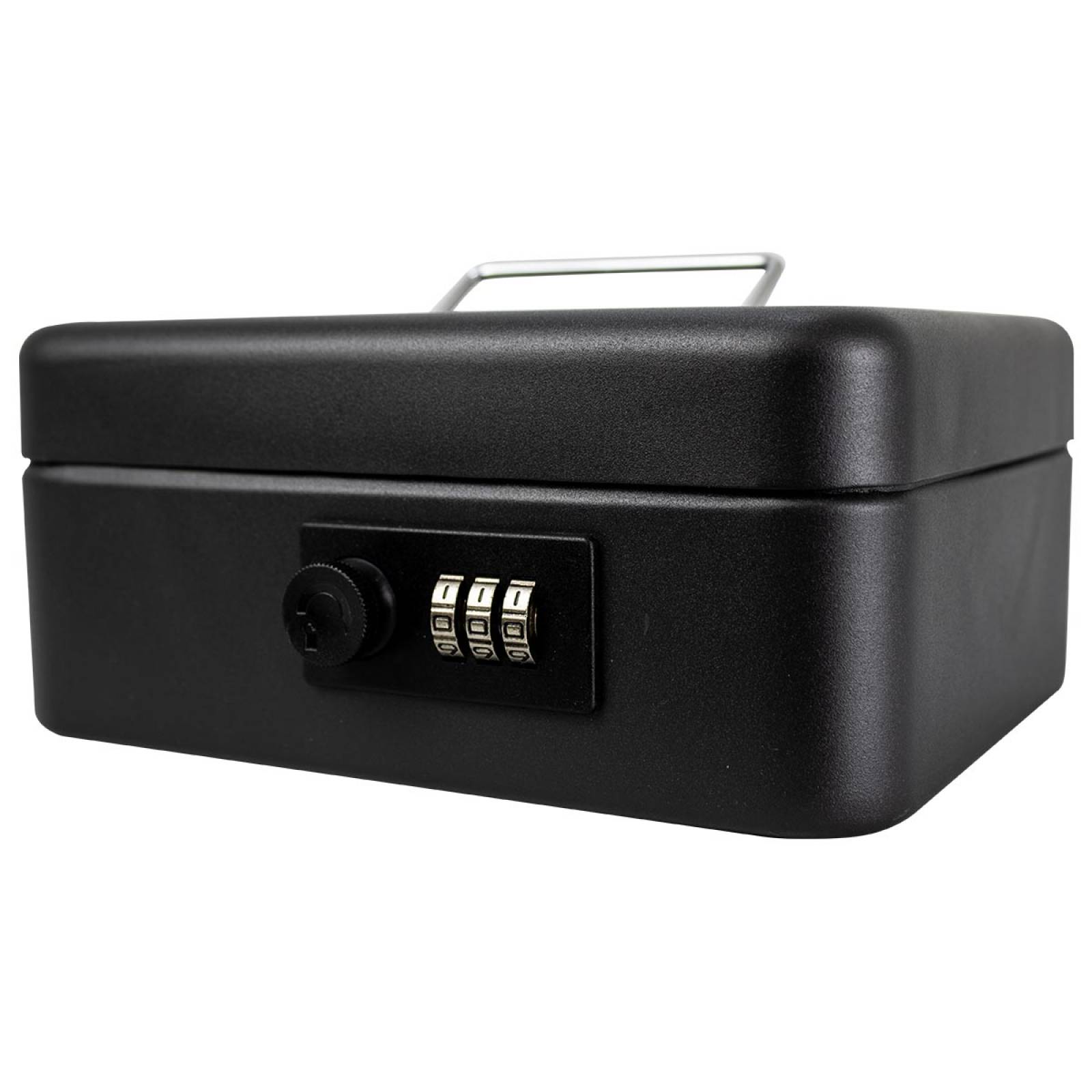 Caja Para Dinero Box Perilla De Combinacion 3 Sepradores