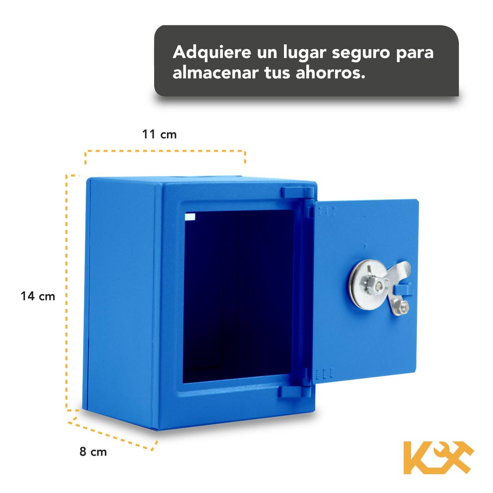 Caja Alcancia Para Dinero De Combinacion 13cm Para Monedas