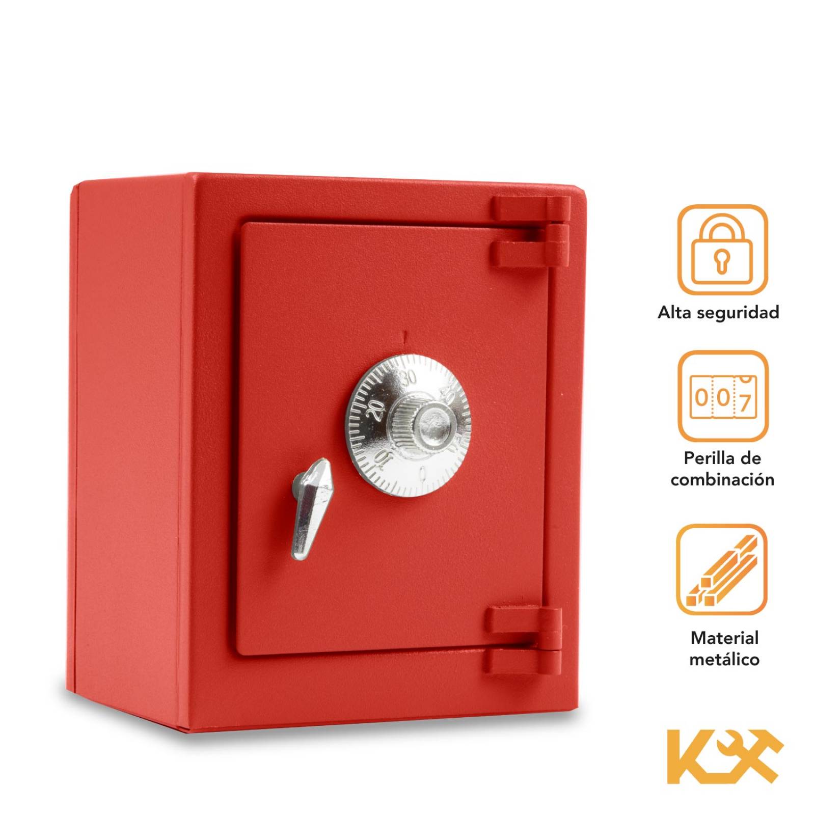 Caja Alcancia Para Dinero De Combinacion 13cm Para Monedas