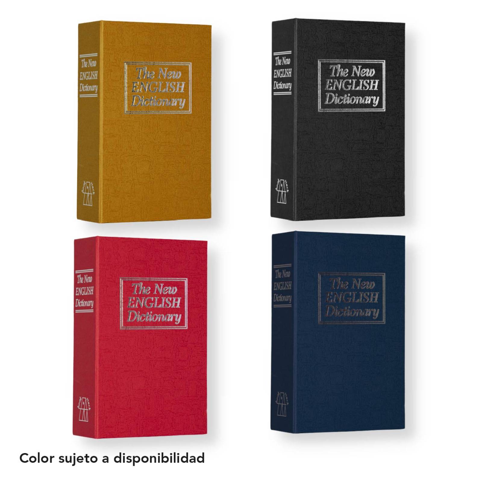 Caja De Seguridad Forma De Libro 24 Cm Con Combinacion