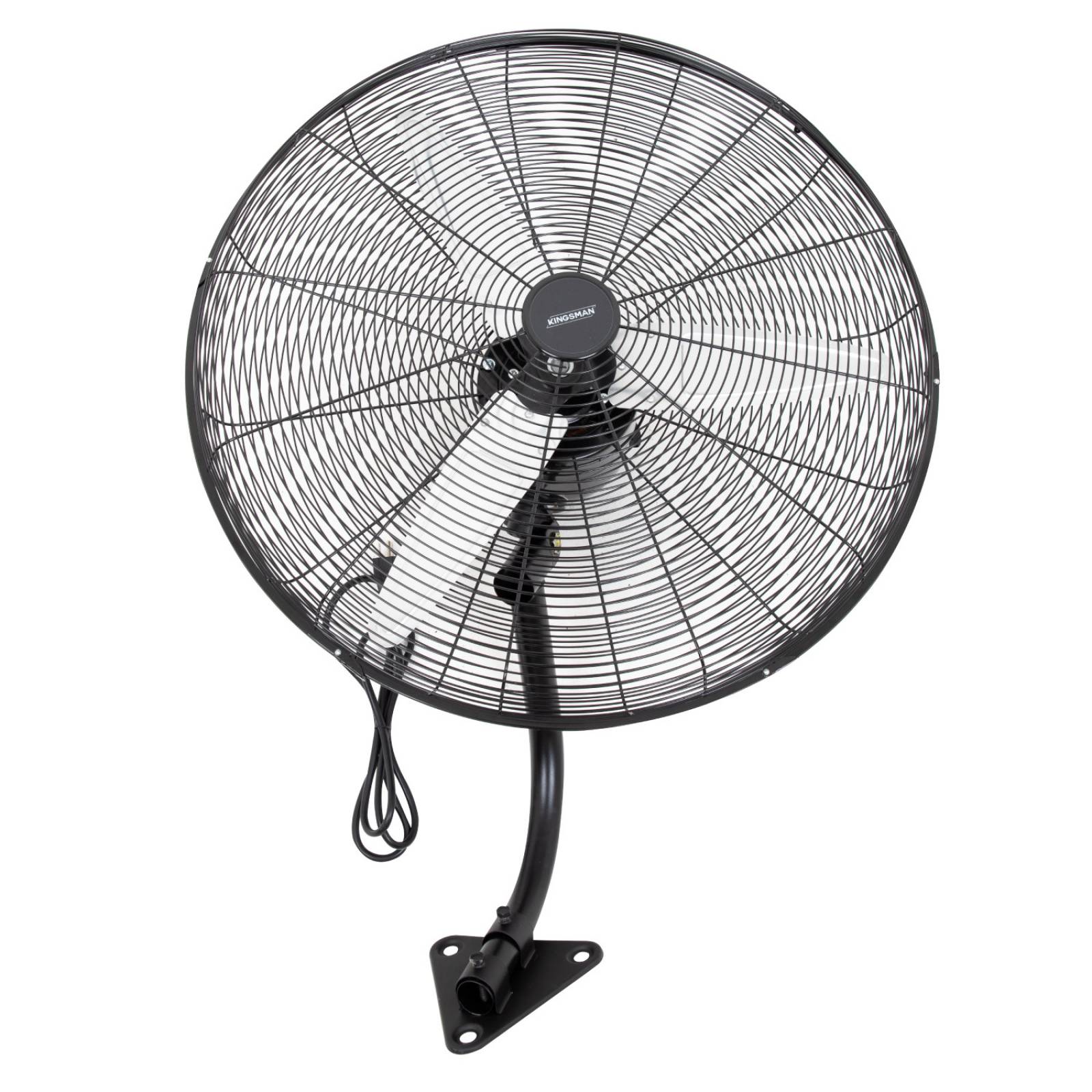 Ventilador Pared Industrial 26 Pulgadas Aluminio Ajustable