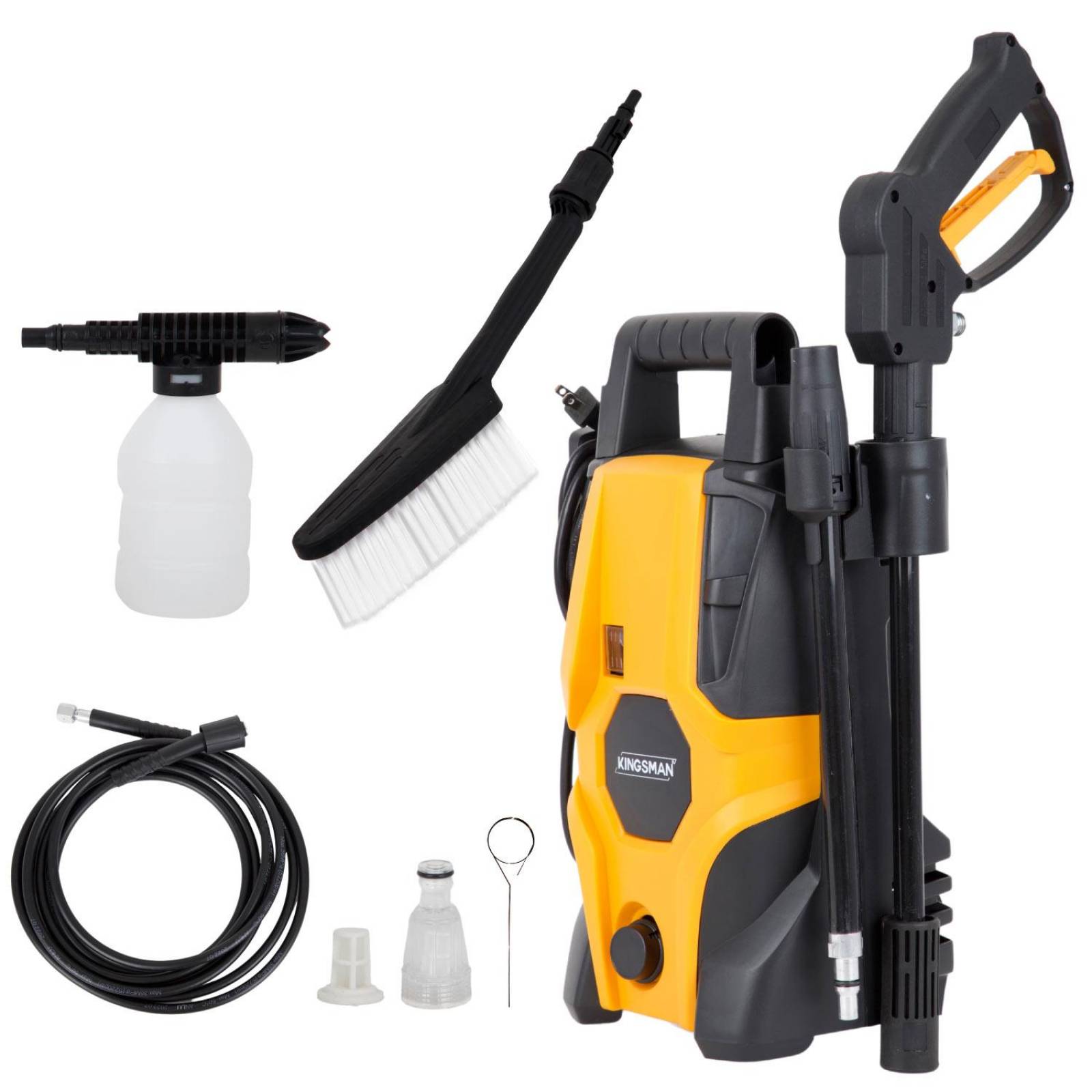 Hidrolavadora Electrica Portatil 1500 Psi 1400w + Accesorios