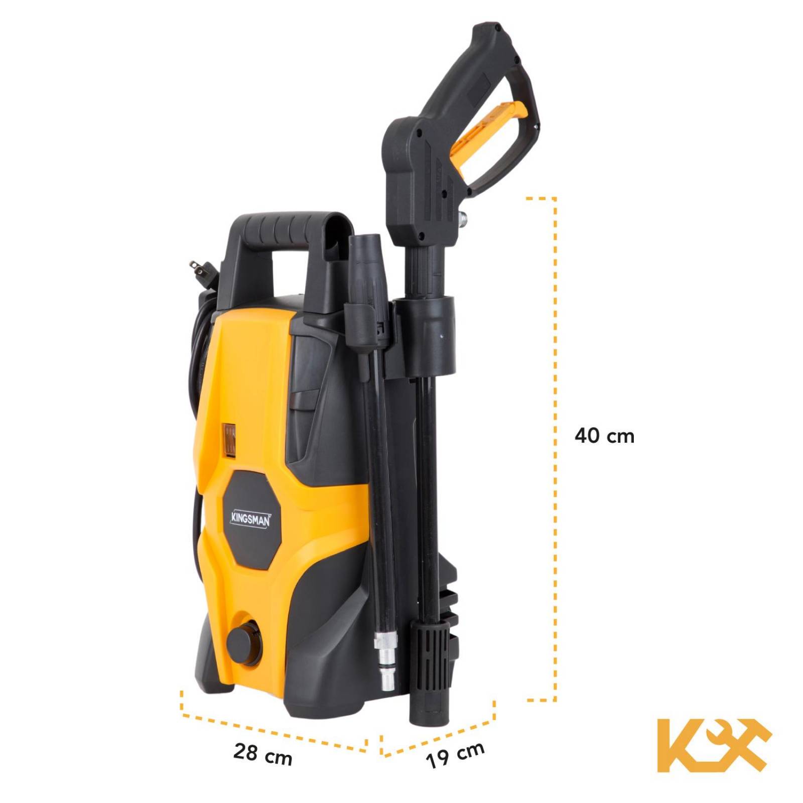 Hidrolavadora Electrica Portatil 1500 Psi 1400w + Accesorios