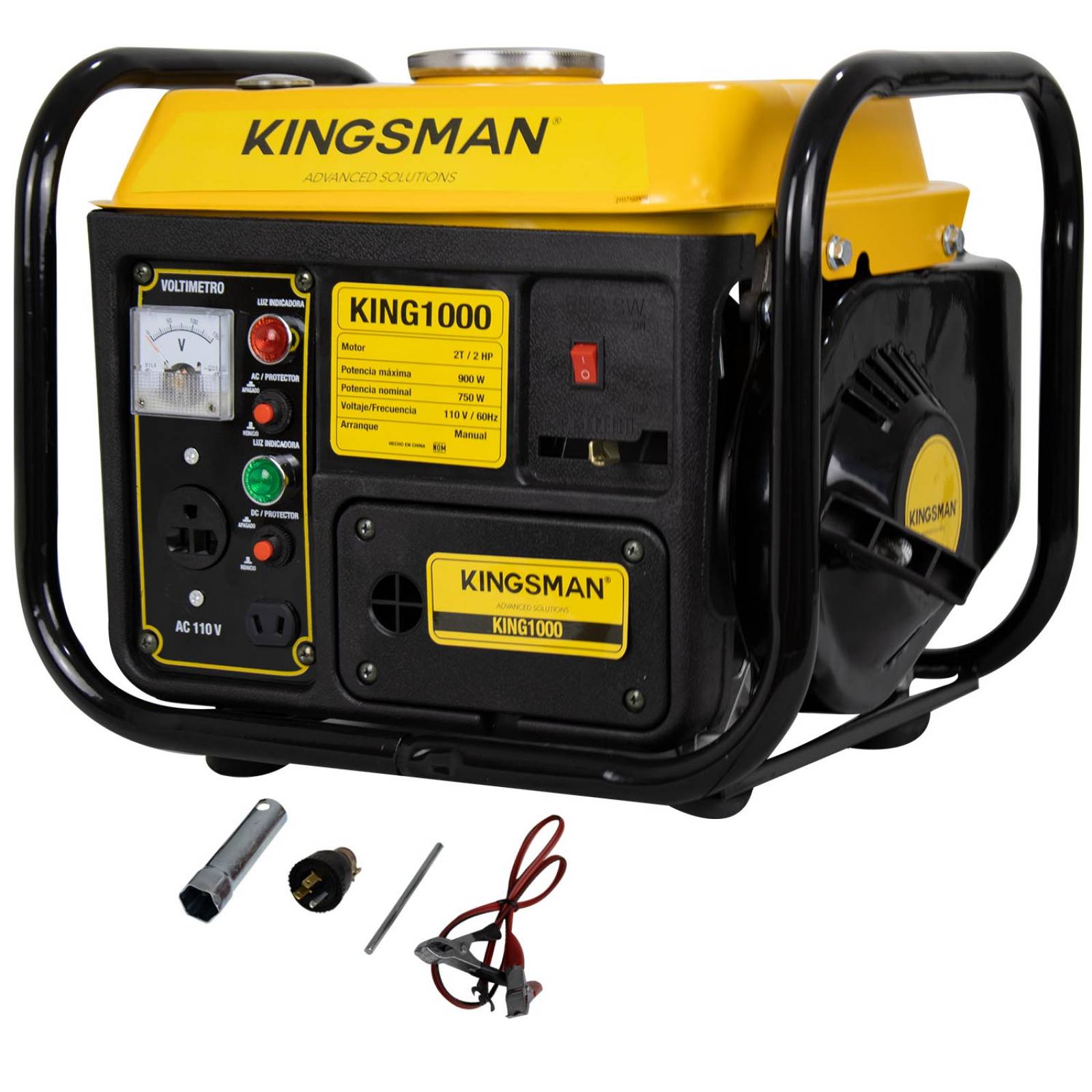 Generador Portatil A Gasolina 110v 2.0hp Corriente Electrica