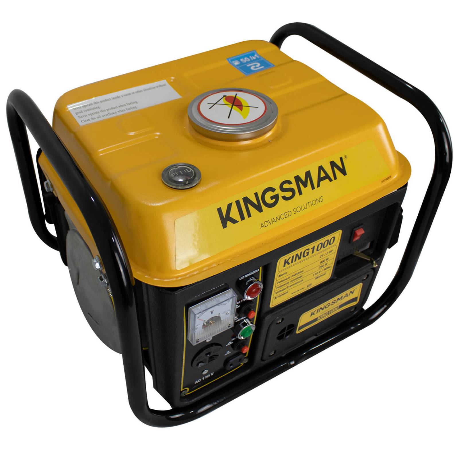 Generador Portatil A Gasolina 110v 2.0hp Corriente Electrica