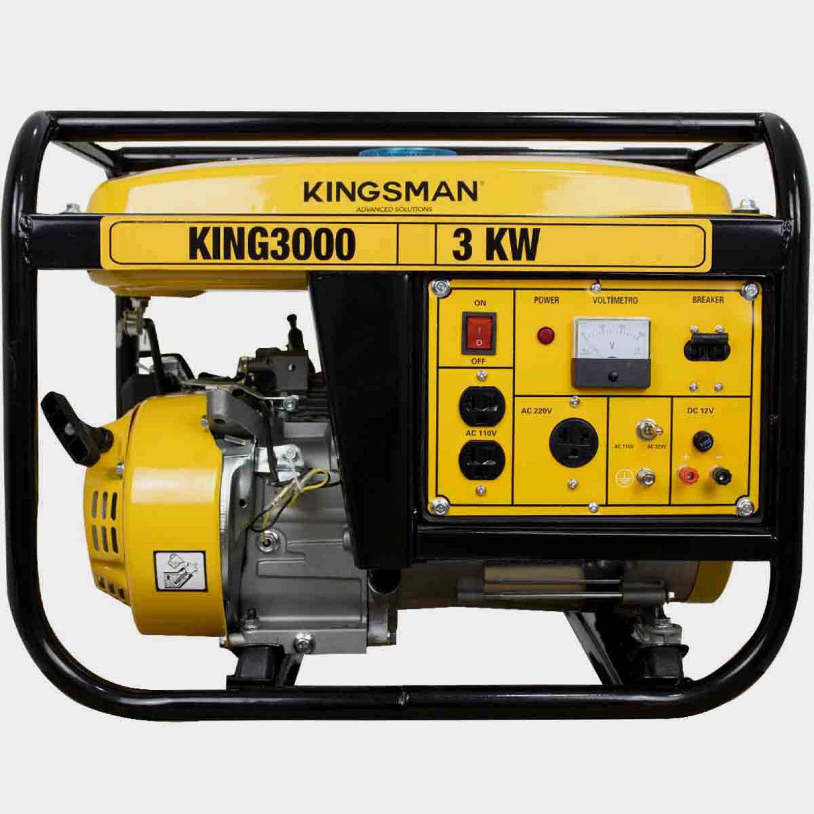 Generador Planta Luz Gasolina Portatil 3000w 7.5h.p 110/220v