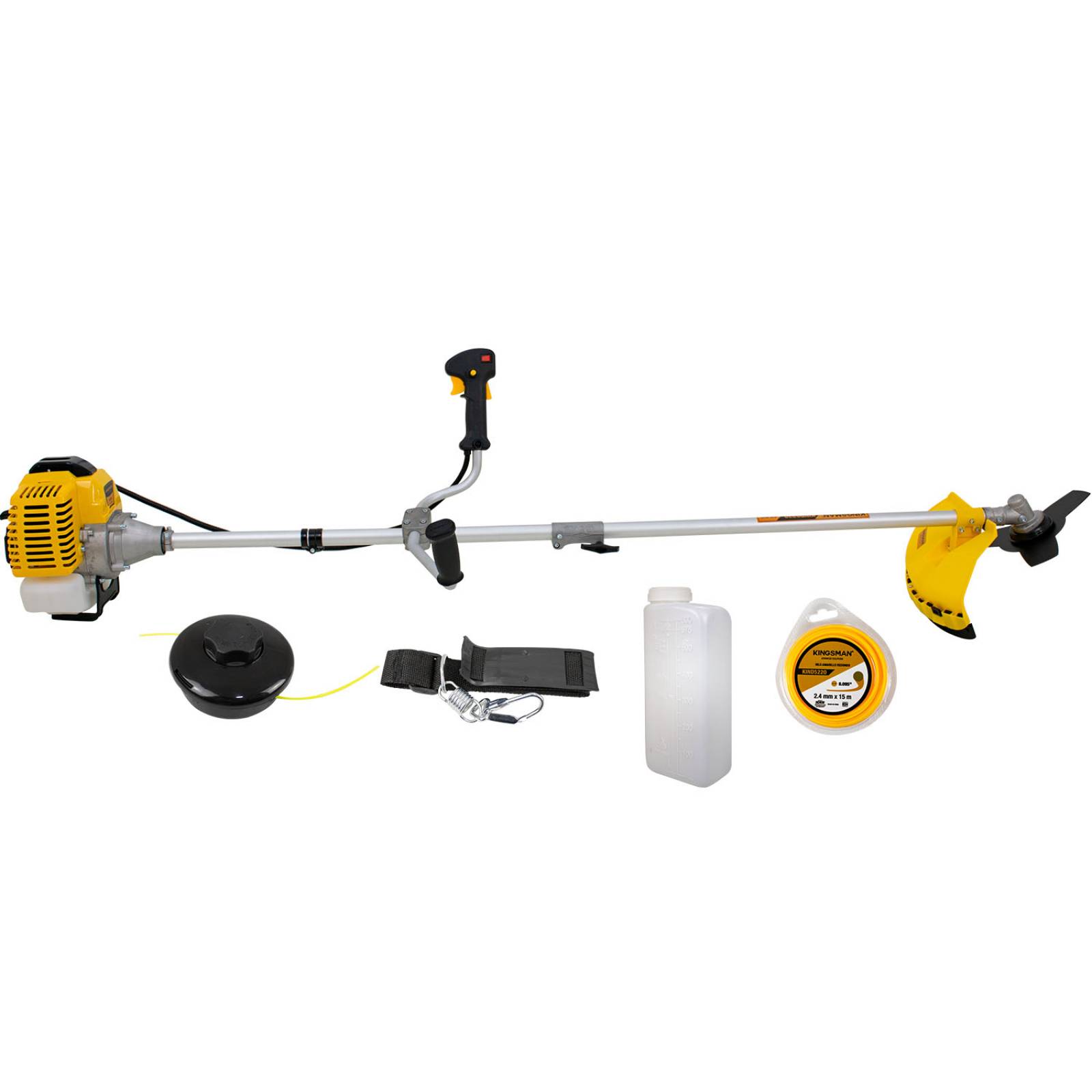 Desbrozadora Desmalezadora Gasolina 52cc 2.5hp Carrete Hilo