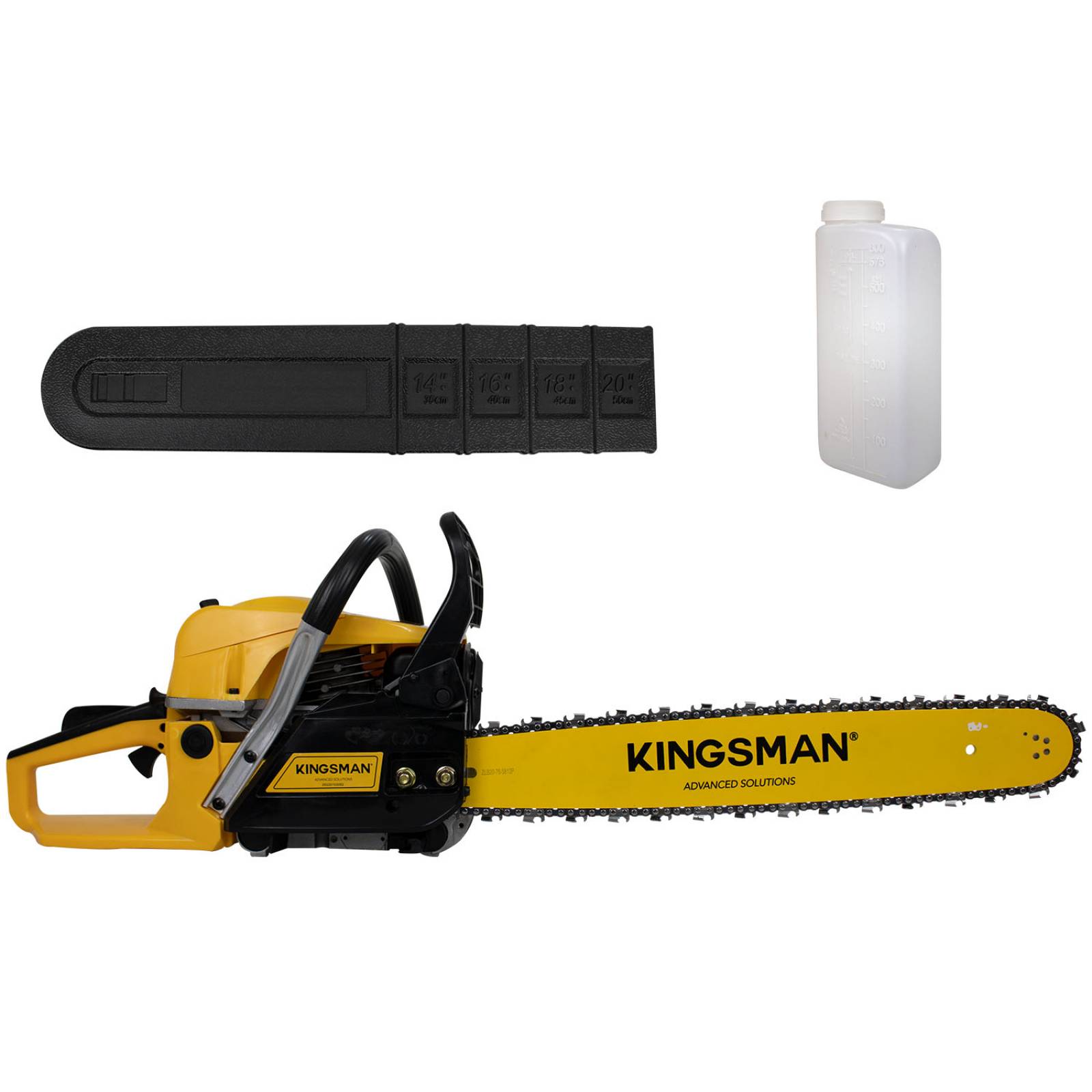 Motosierra A Gasolina 2.5hp 52cc Leñadora 20in Jardineria