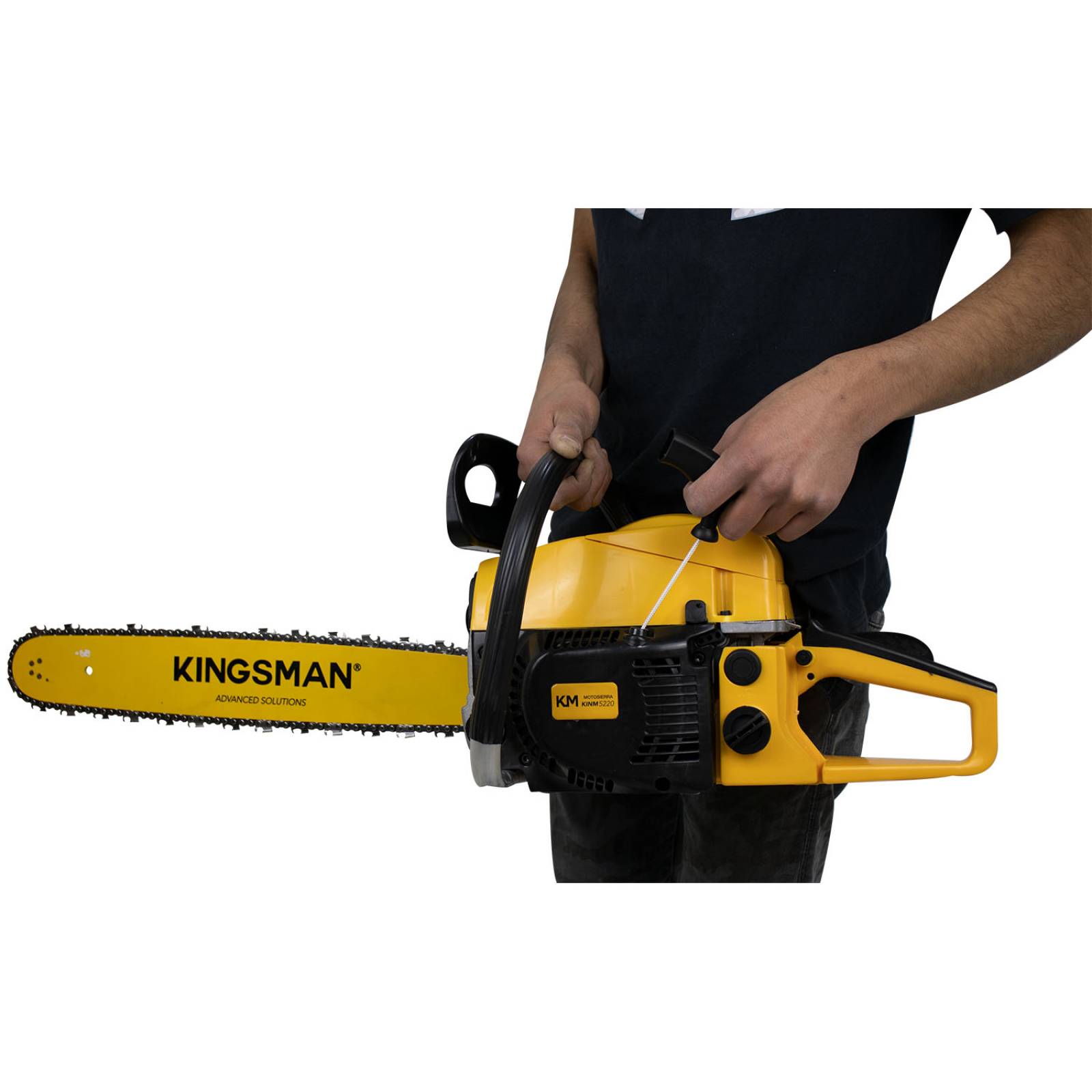 Motosierra A Gasolina 2.5hp 52cc Leñadora 20in Jardineria