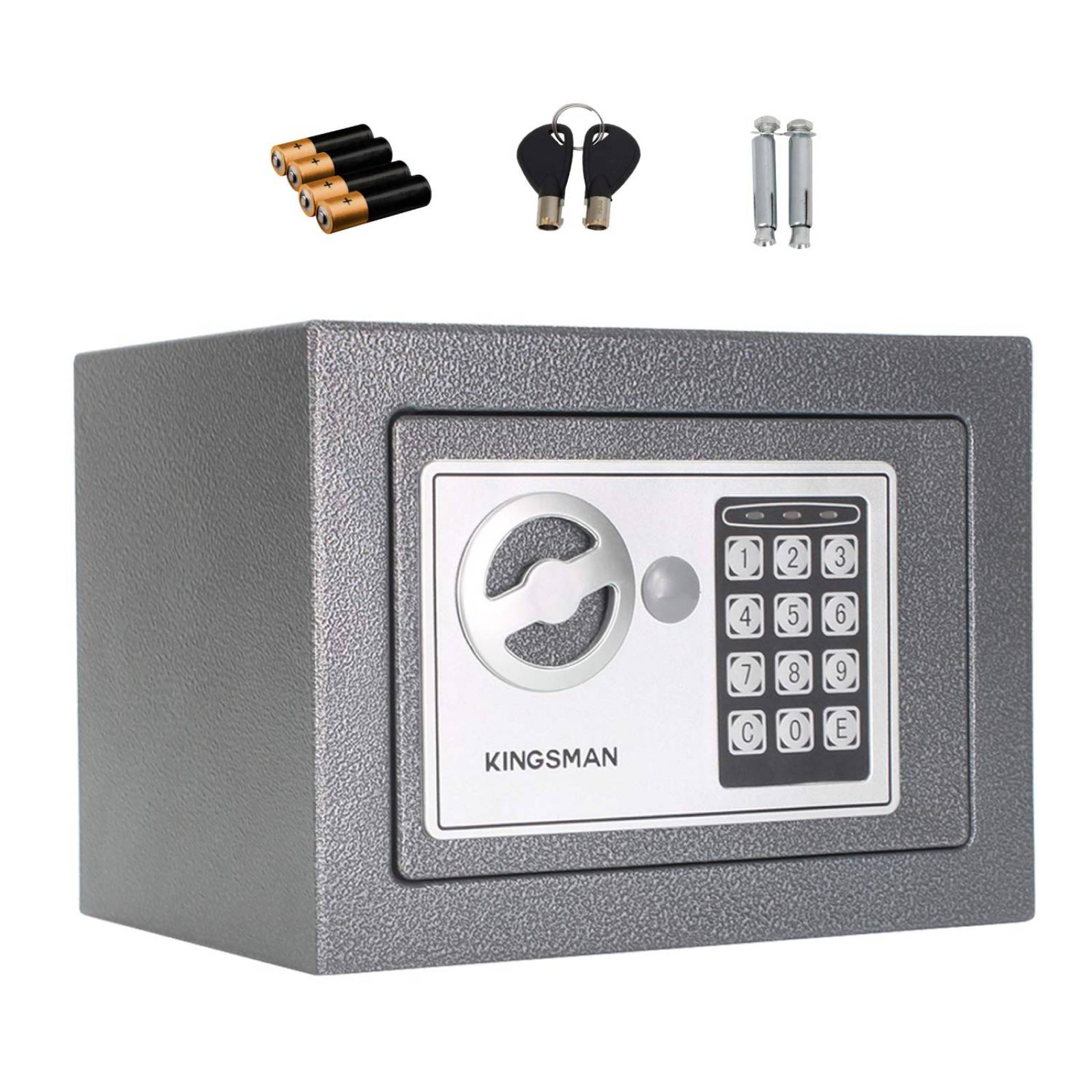 Caja Fuerte De Seguridad Digital Con Llave Pequeña Kingsman