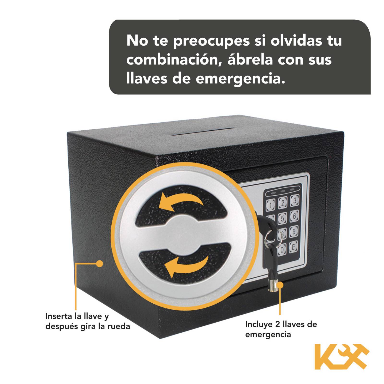 Caja Fuerte De Seguridad Digital Pequeña Con Ranura Kingsman