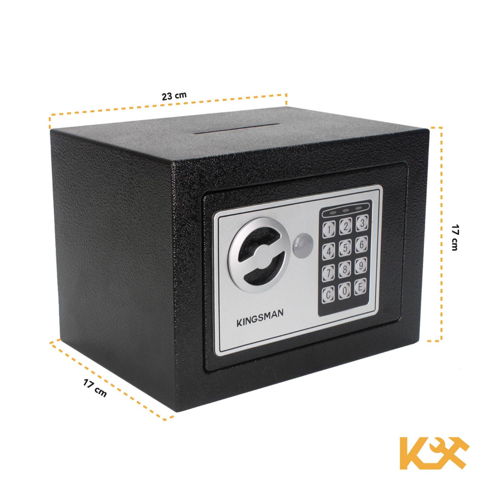 Caja Fuerte De Seguridad Digital Pequeña Con Ranura Kingsman