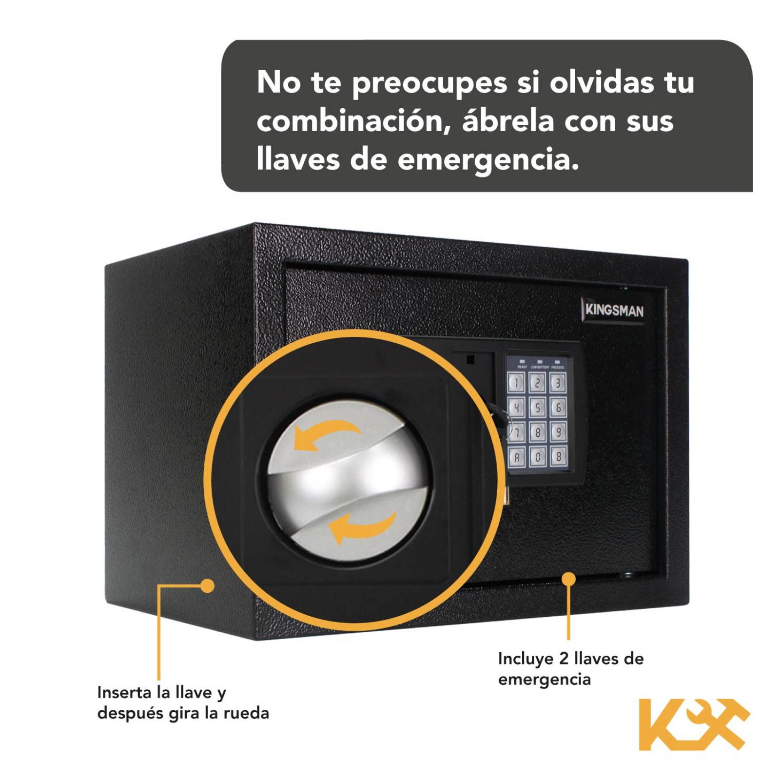 Caja Fuerte Digital Grande - XE Seguridad