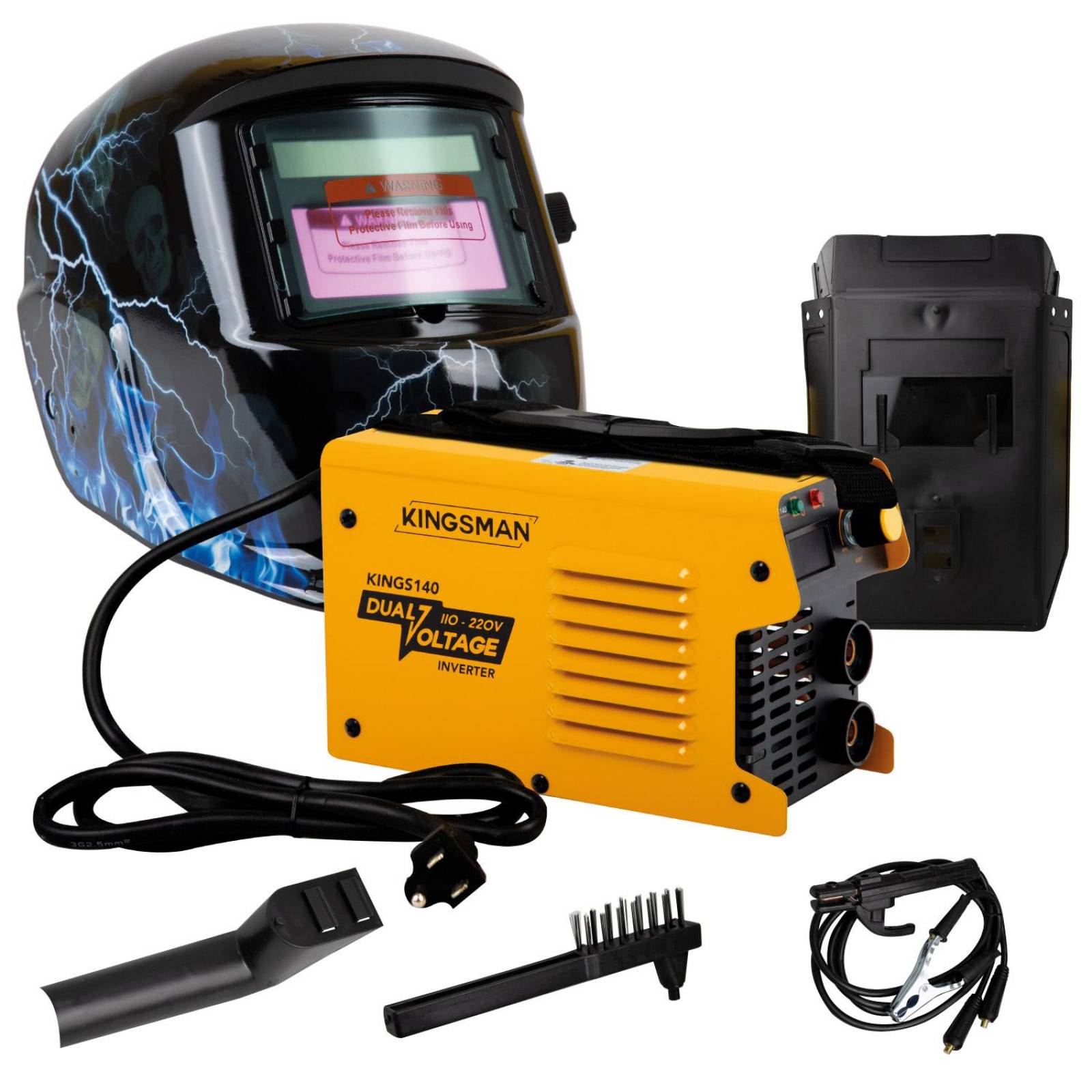 Soldadora Inverter 110v/220v Con Careta Electronica Soldar