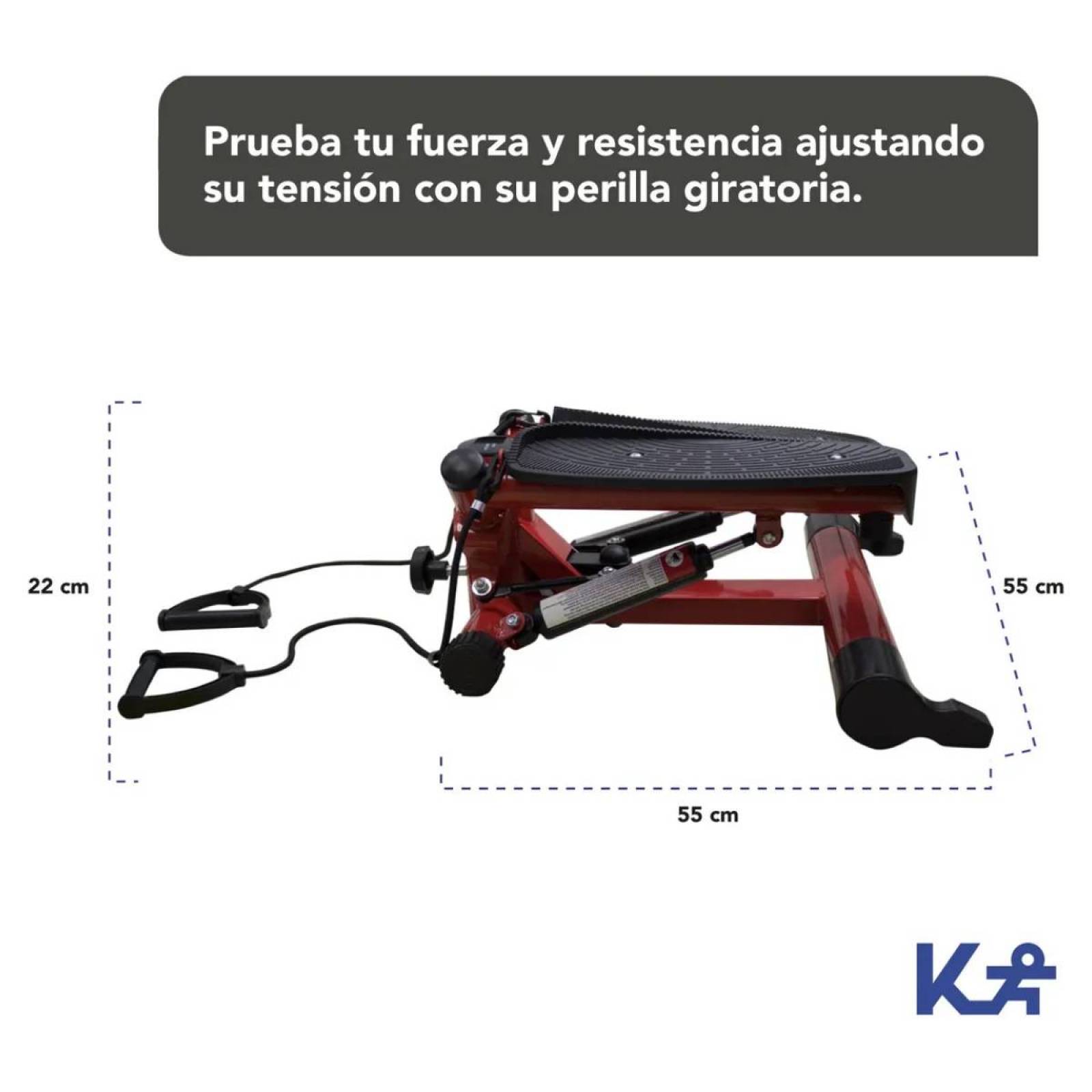 Escaladora Stepper Mini Twister Resistencia Ejercicio Cardio