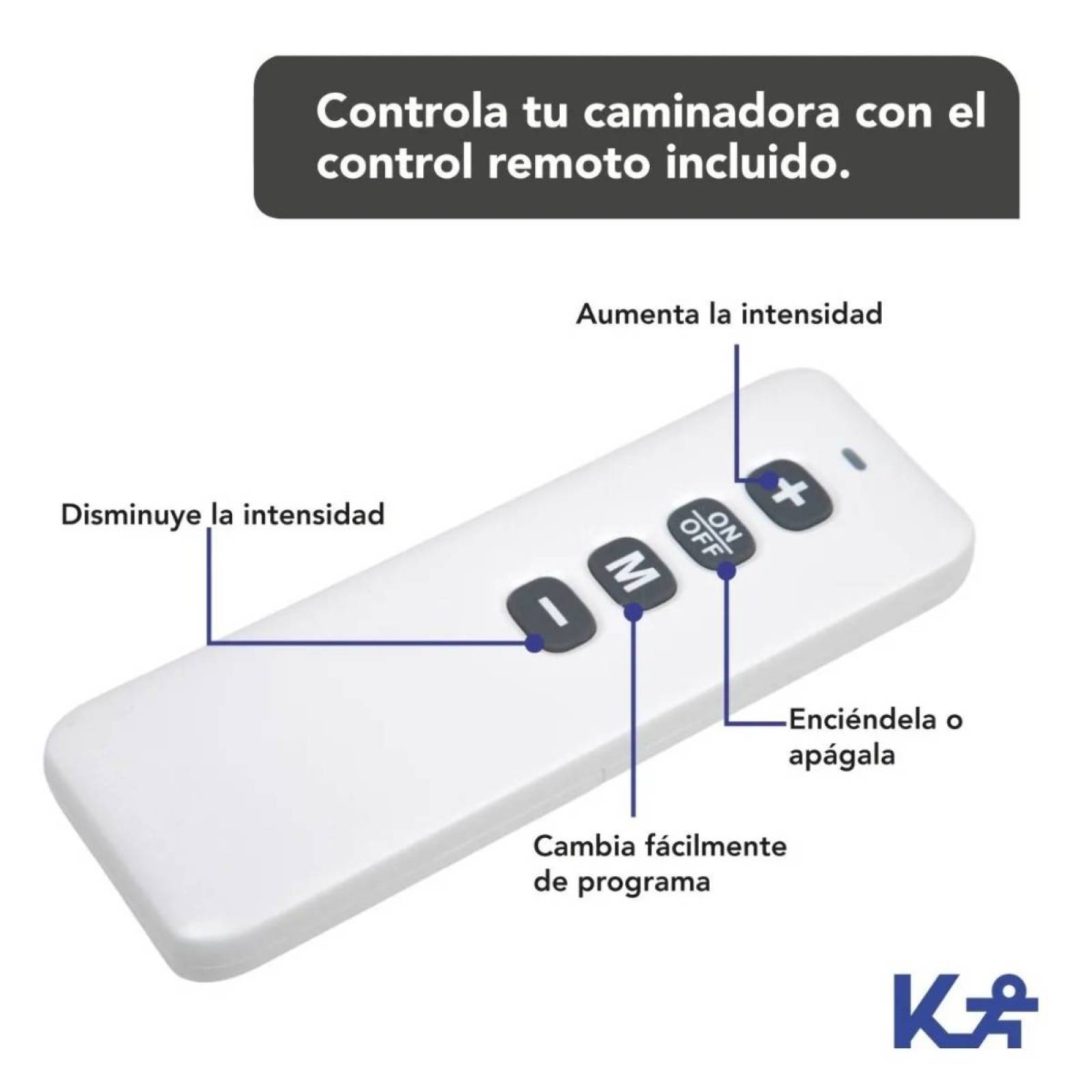Caminadora Corredora Electrica Delgada 2.0 Hp Cardio Fitness