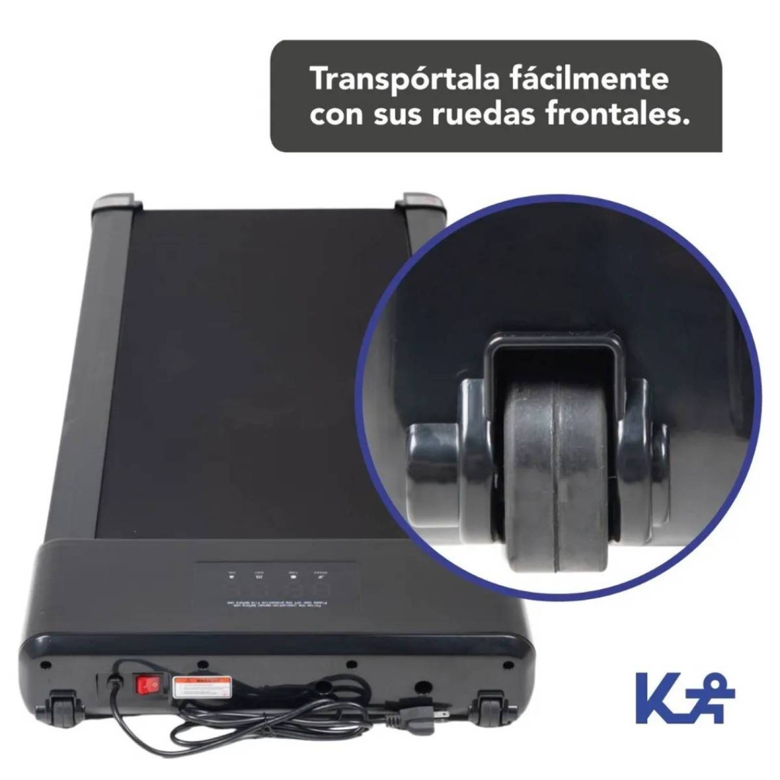 Caminadora Corredora Electrica Delgada 2.0 Hp Cardio Fitness