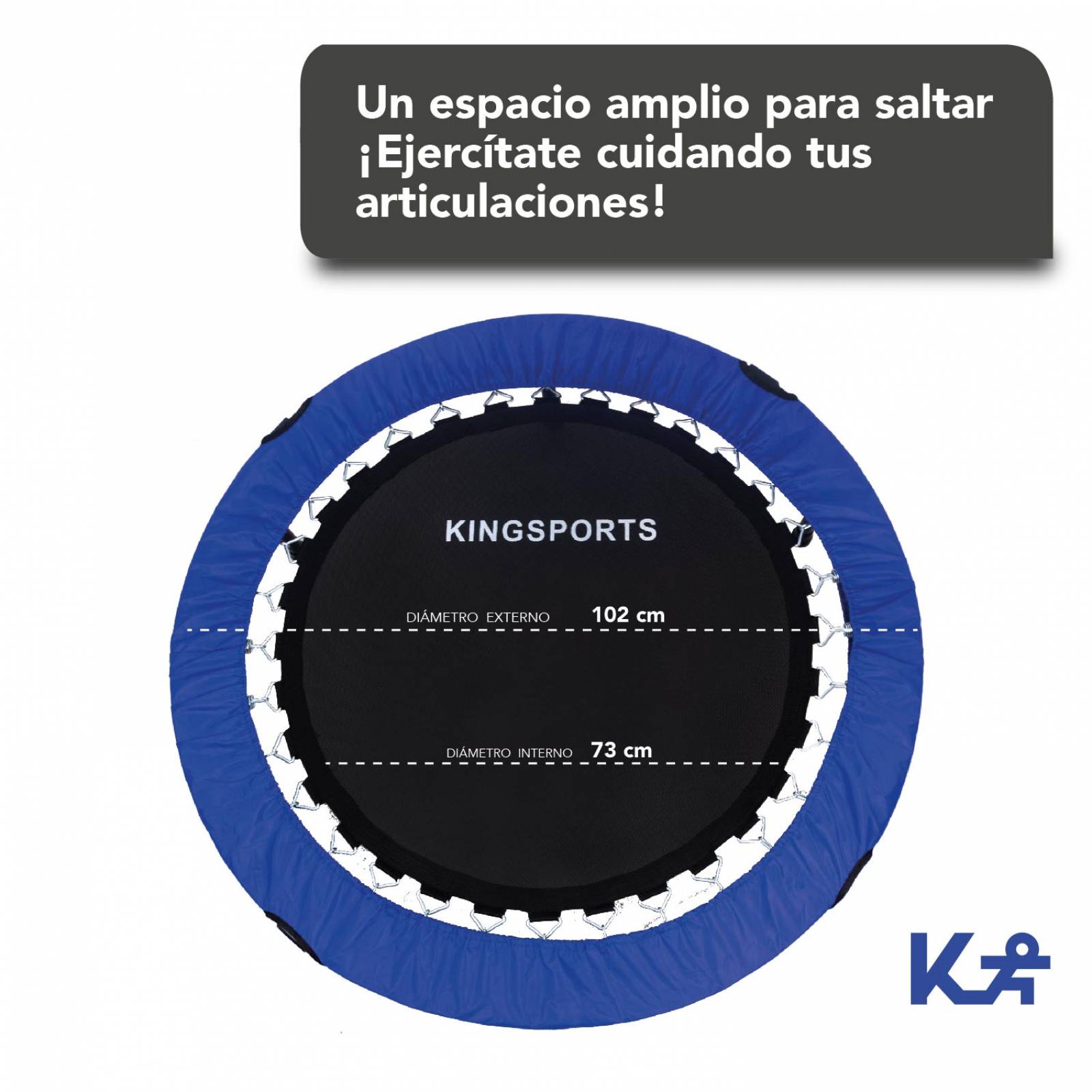 Mini Trampolin Brincolin Jumping 1m 40in Fitness Ejercicio