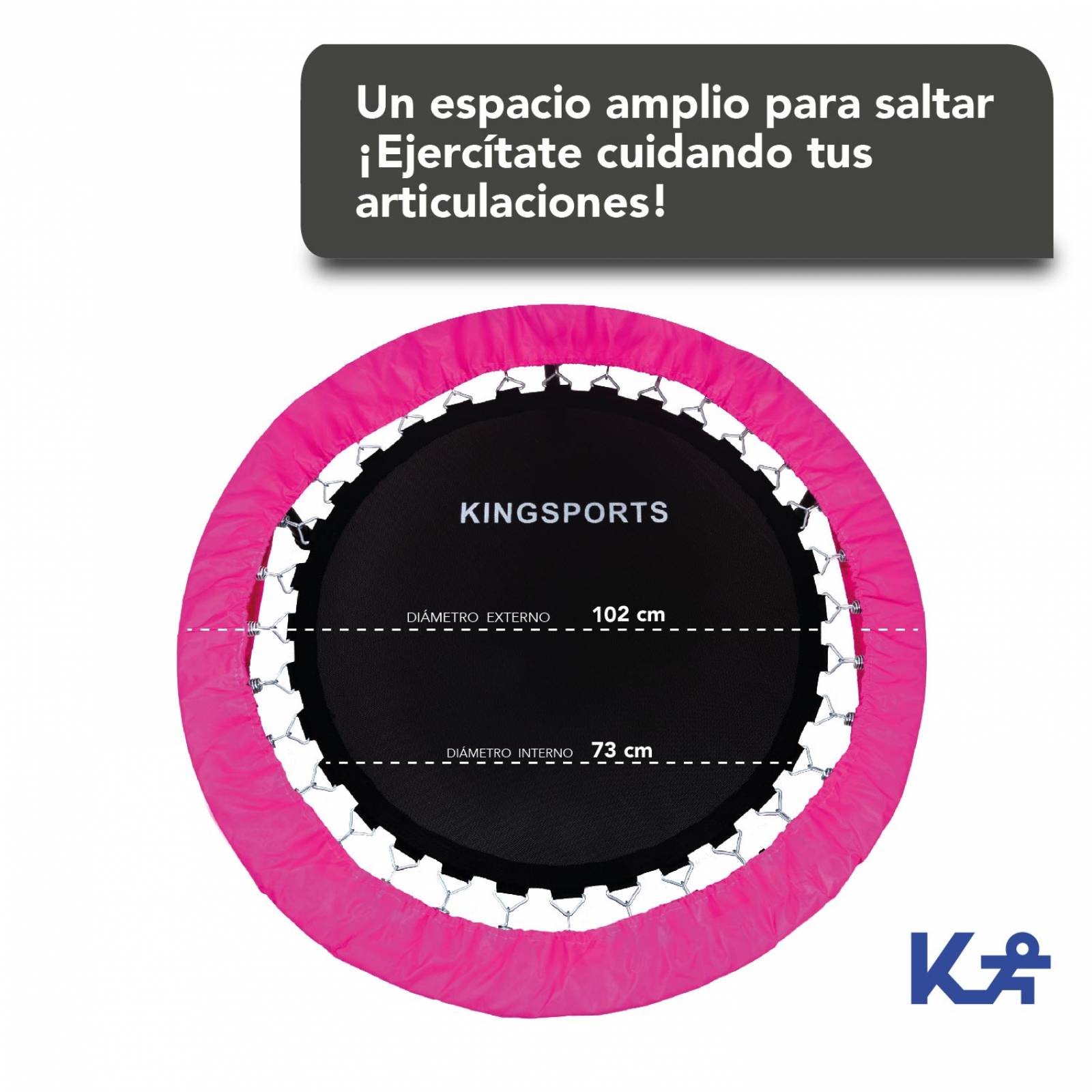 Mini Trampolin Brincolin Jumping 1m 40in Fitness Ejercicio