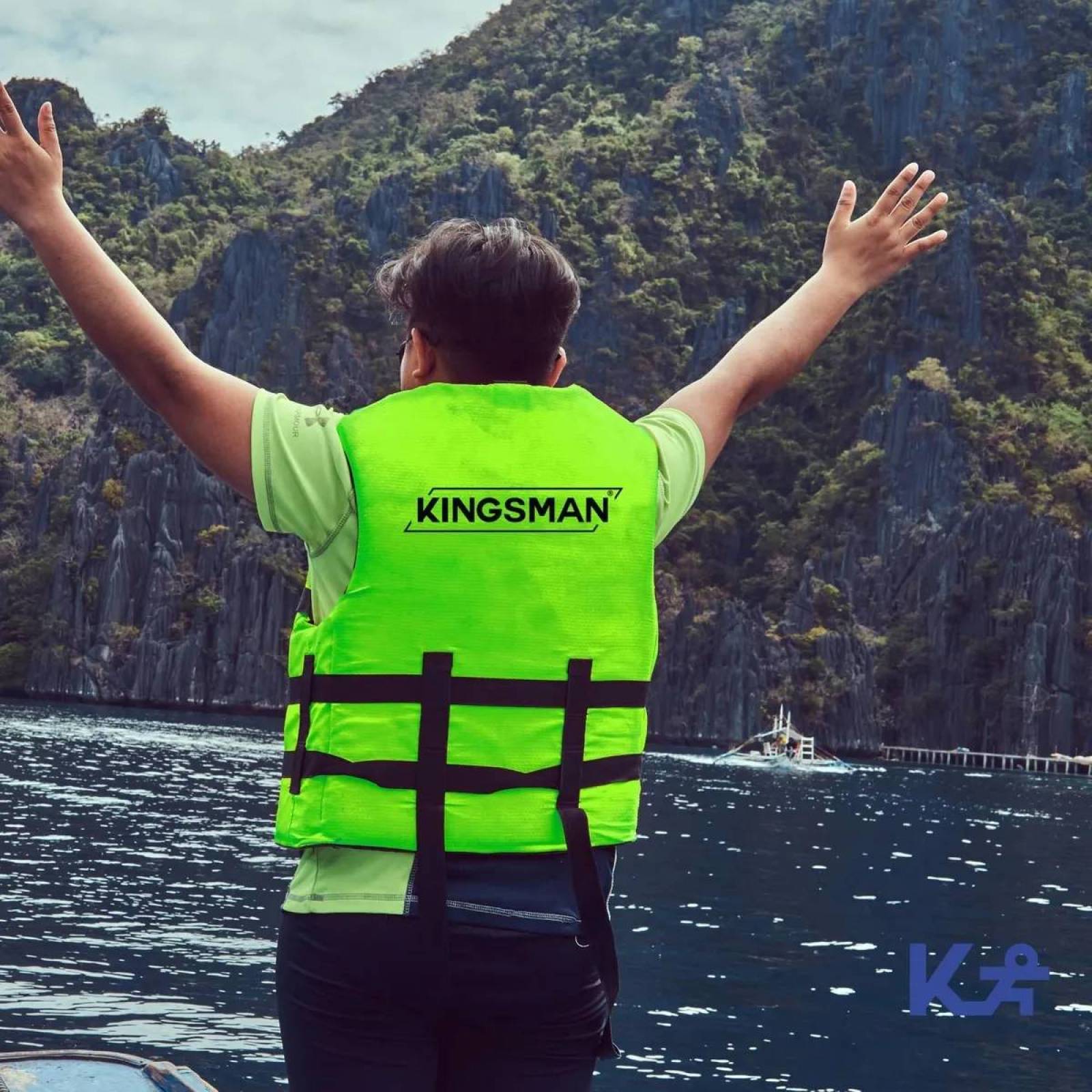 Chaleco Alta Visibilidad Salvavidas Xl Acuatico Playa Pesca