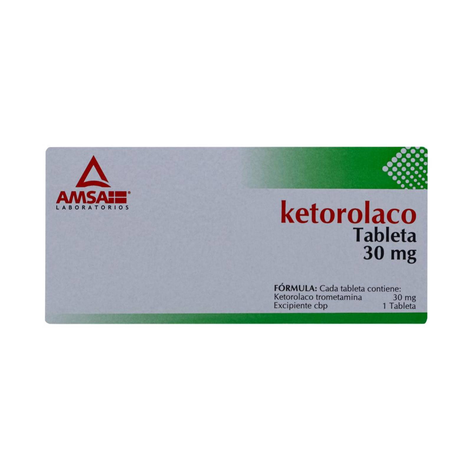 Ketorolaco 6 Tabs 30 Mg Amsa 