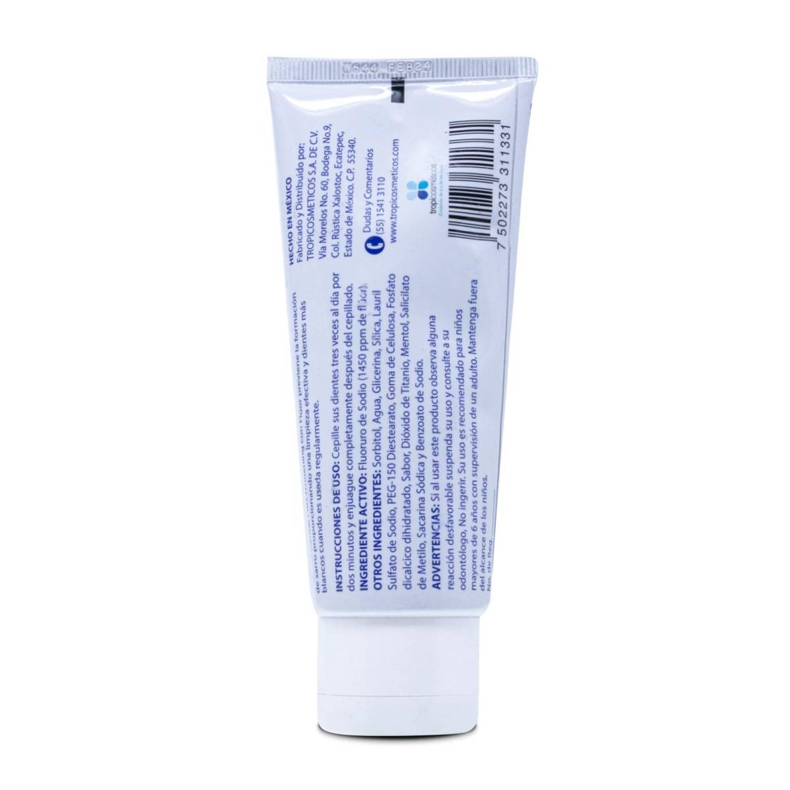 Dental Plus Whitening Pasta Dental Tubo Con 75 Ml 