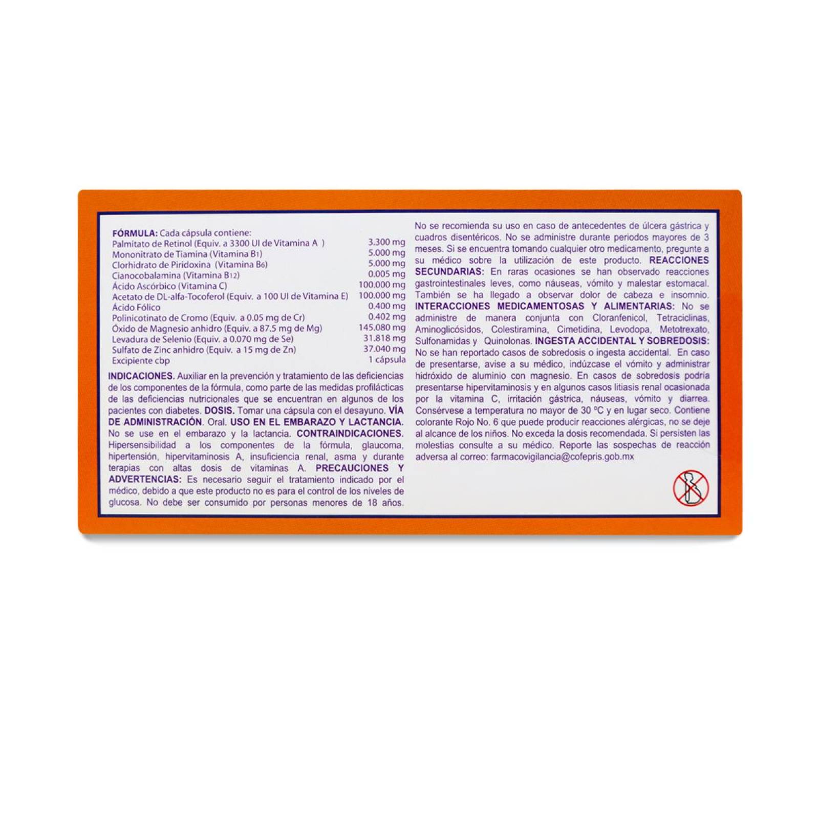 Anavit Vytaminas Para Diabeticos 