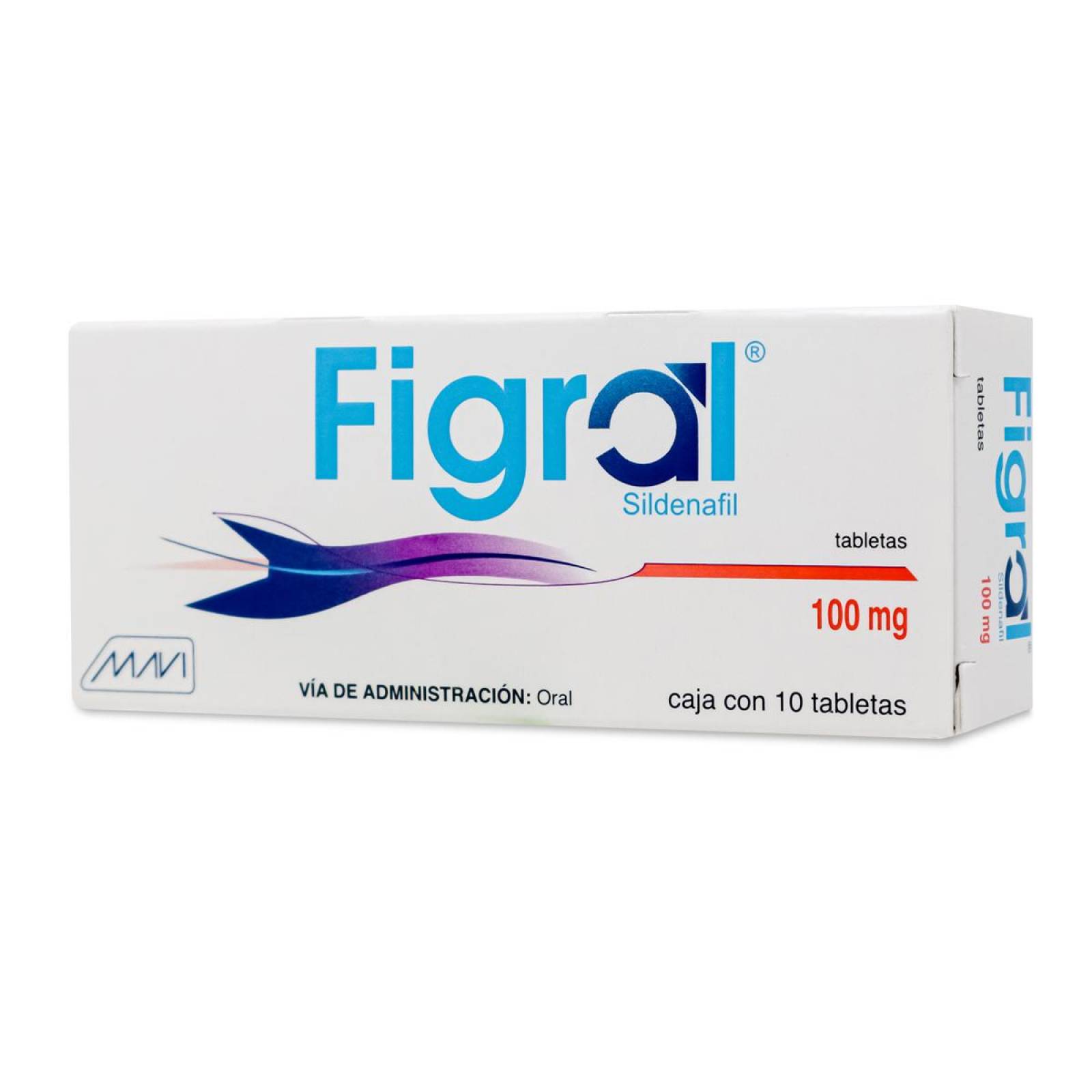 Sildenafil Figral 10 Tabs 100 Mg Mavi 