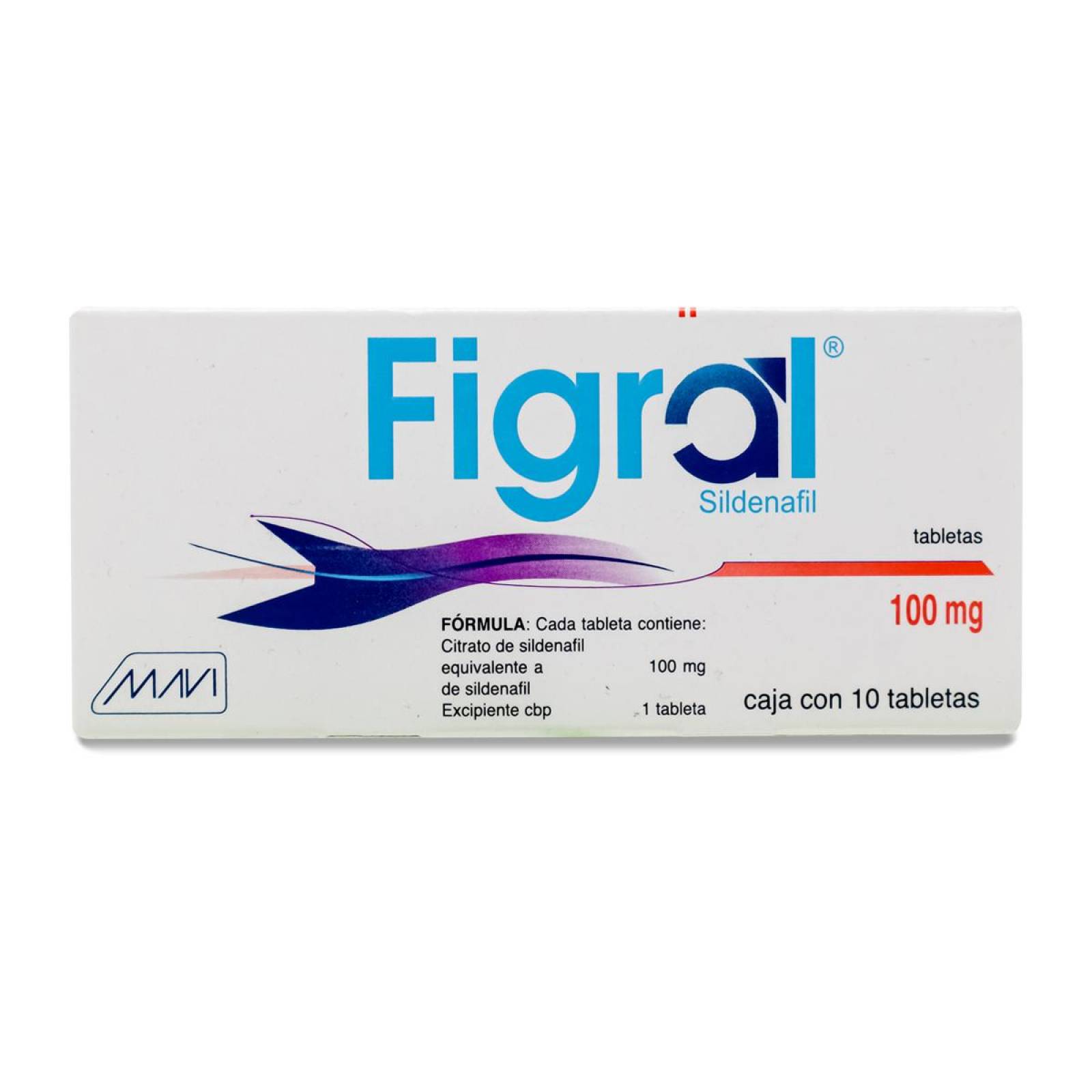 Sildenafil Figral 10 Tabs 100 Mg Mavi 
