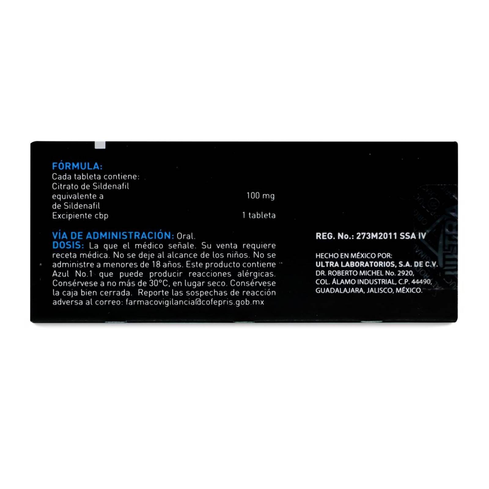 Sildenafil Osidea 8 Tabs 100 Mg Avivia 