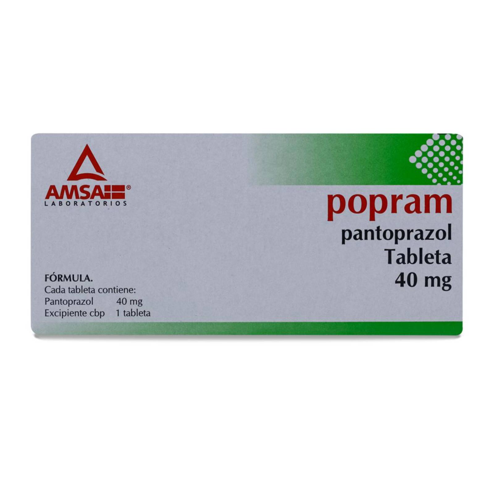Popram Pantoprazol, Caja Con 14 Tabletas, Amsa 