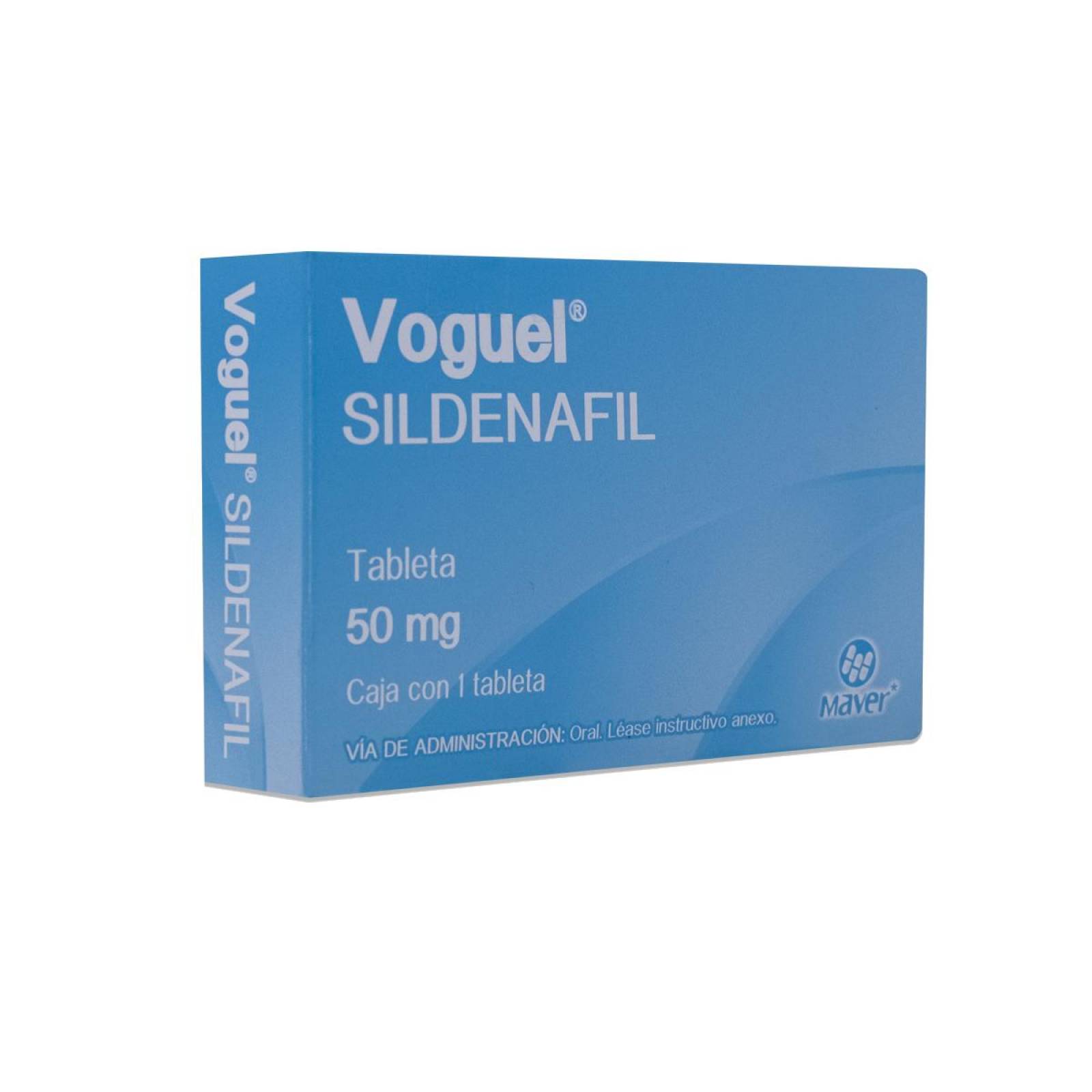 Sildenafil Voguel, Caja Con 1 Tableta De 50 Mg 