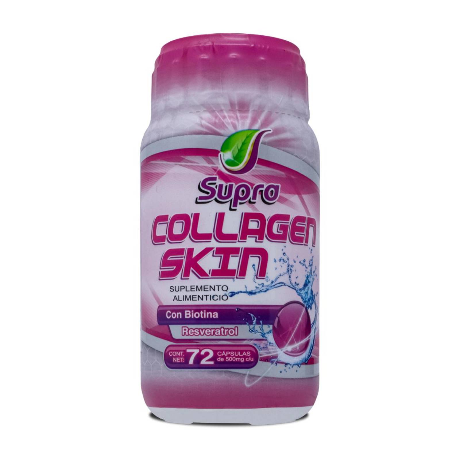 Supra Collagen Skin, 72 Caps, Supra Natura