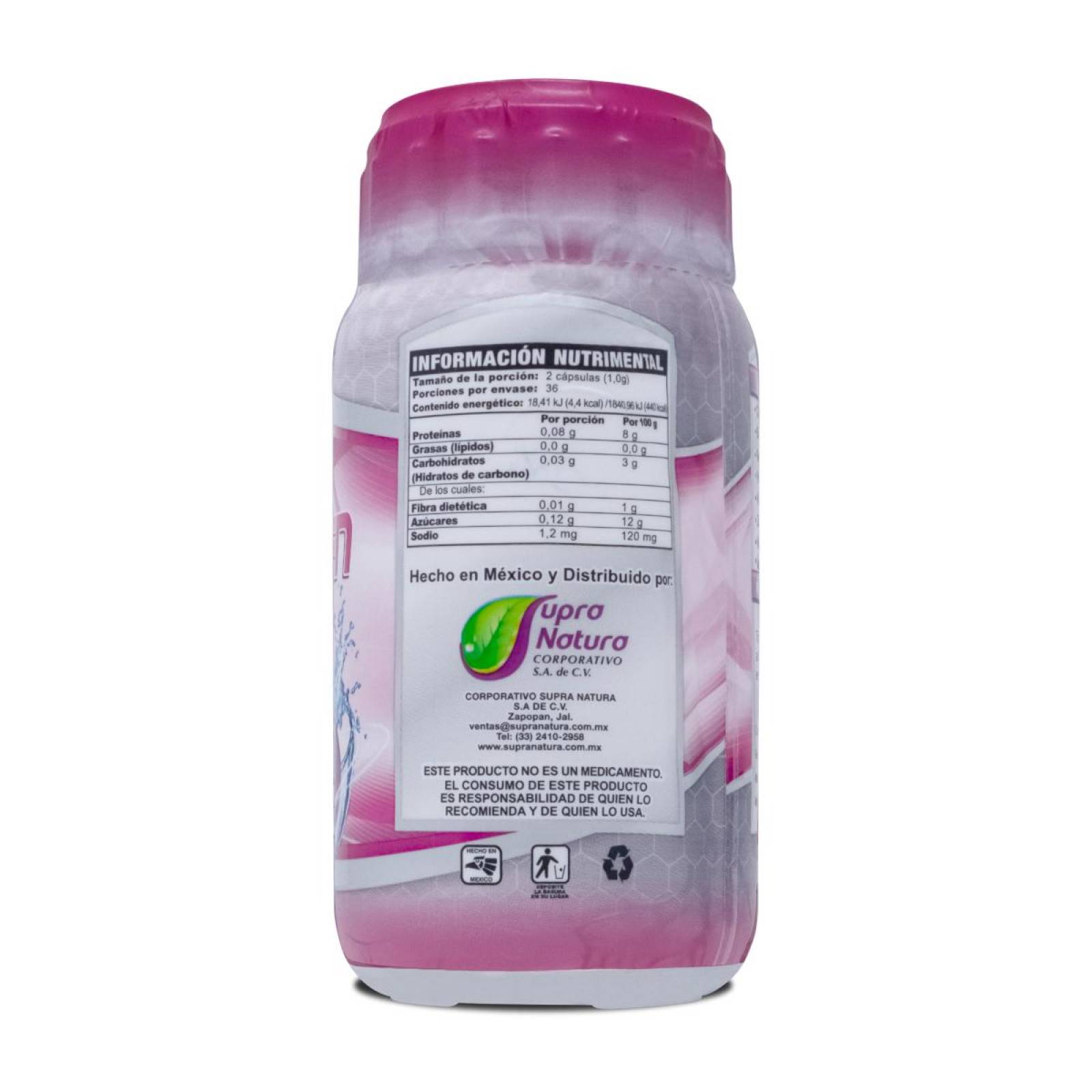 Supra Collagen Skin, 72 Caps, Supra Natura