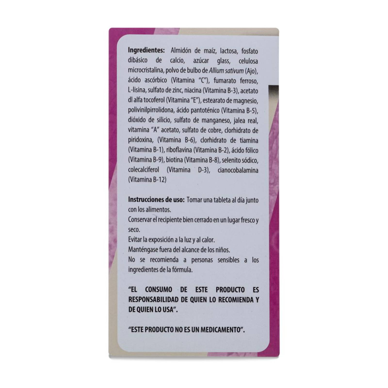 Natruvit Mujer, Frasco Con 30 Tabletas, Swiss Natural 