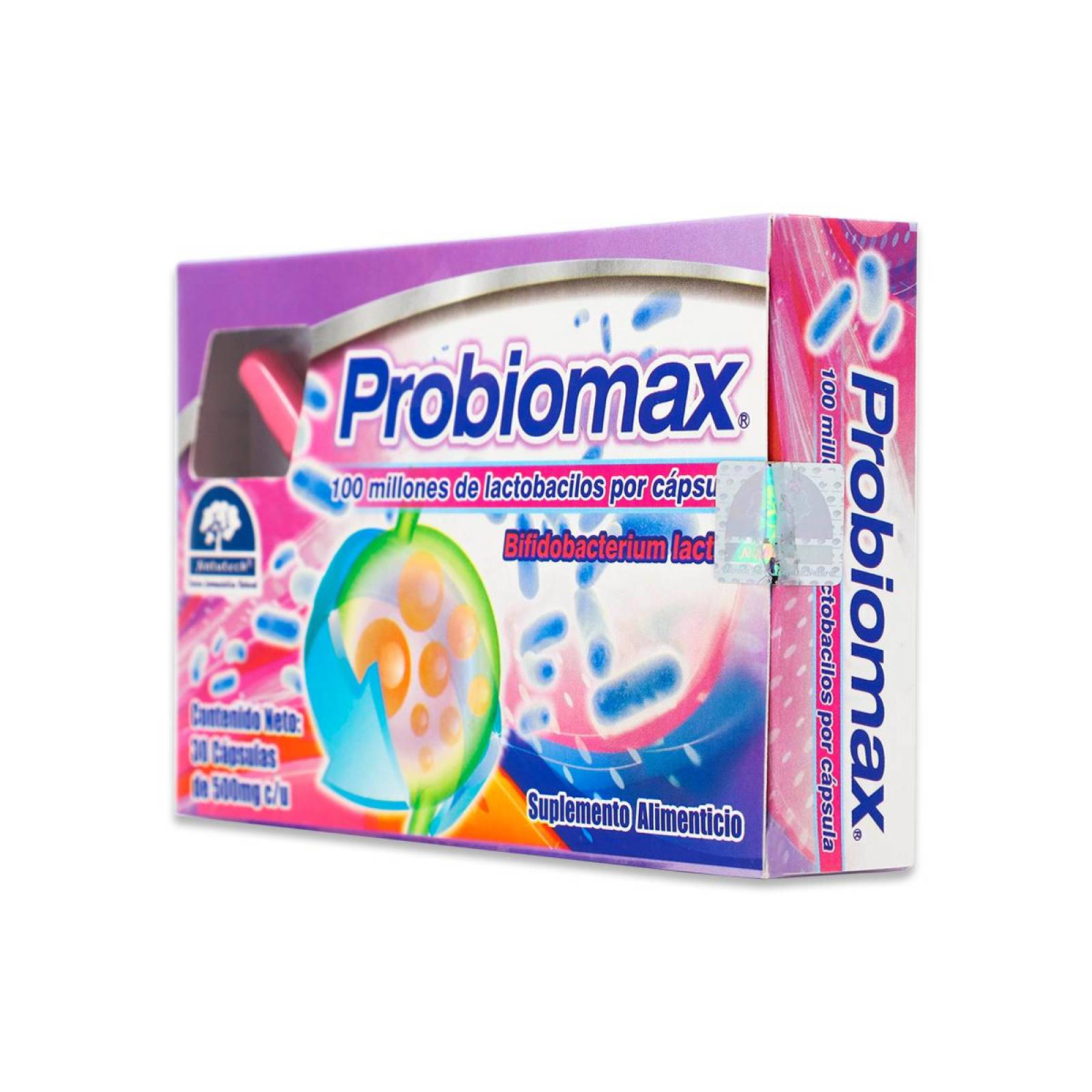 Probiomax Natutech 30 Capsulas De 500 Mg 