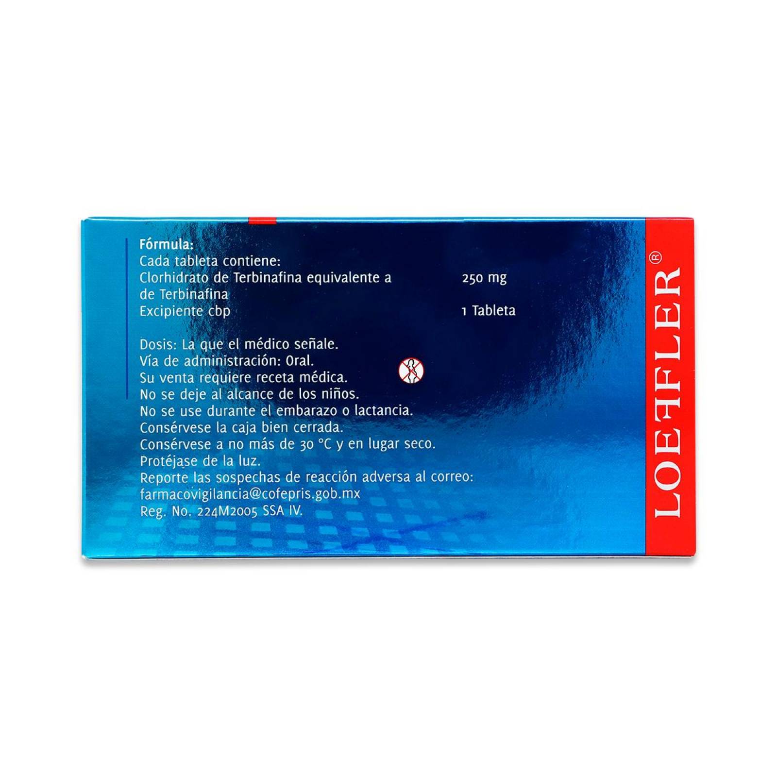 Terbinafina Loeffler Erbitrax T Caja Con 7 Tabletas 