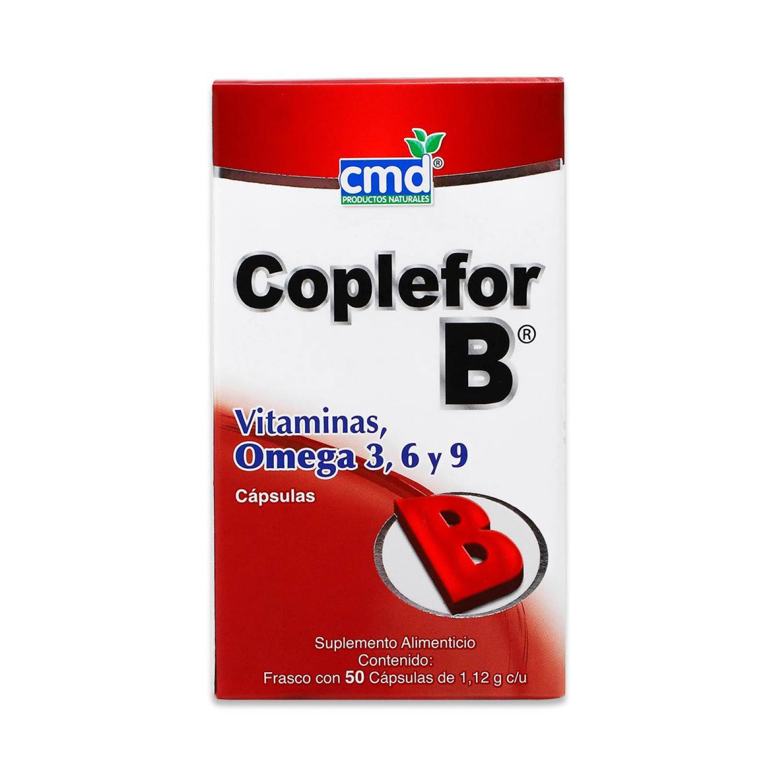 Vitaminas y minerales Cmd Coplefor B Frasco Con 50 Capsulas 