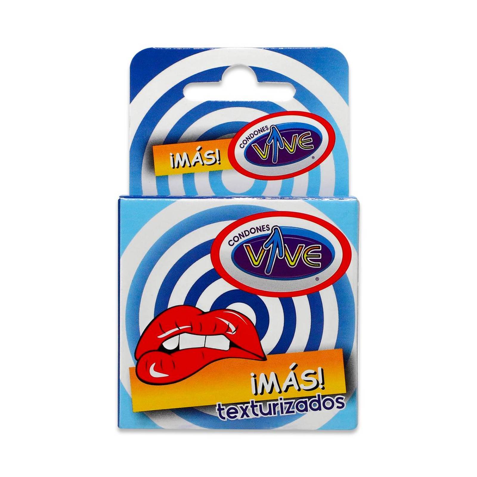 Condones Vive Mas Texturizados 3 Condones Texturizados Con Anillos Y Puntos 