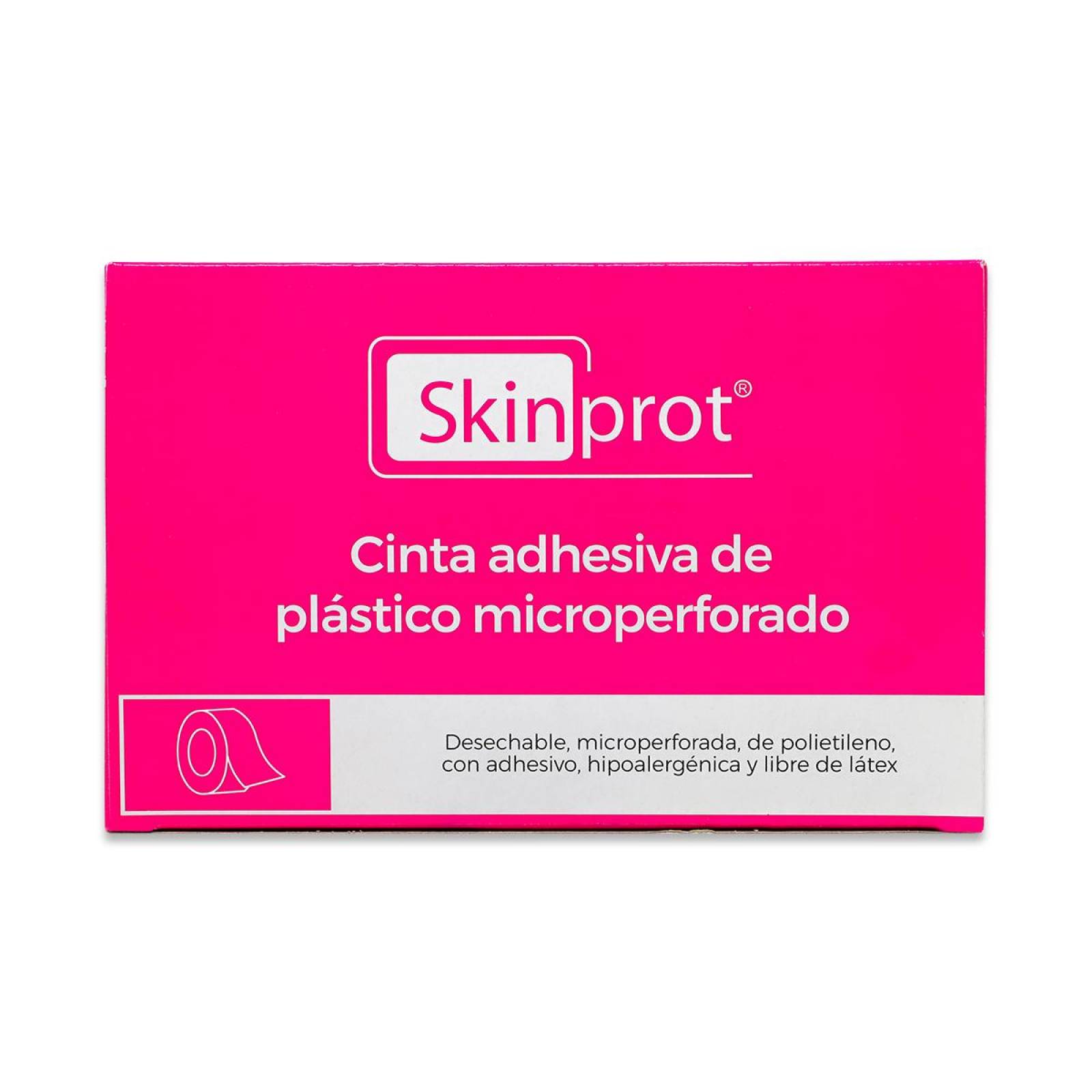 Cinta Skinprot Adhesiva De Plastico Microperforado 5 Cm X 9.1 Mm Cont 6 Rollos 